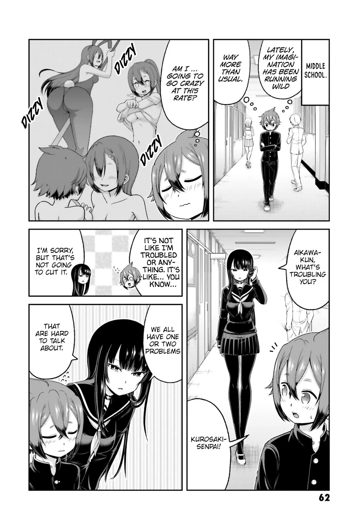 Boku no Kanojo ga Majime Sugiru Shojo Bitch na Ken Chapter 74 page 7 - 