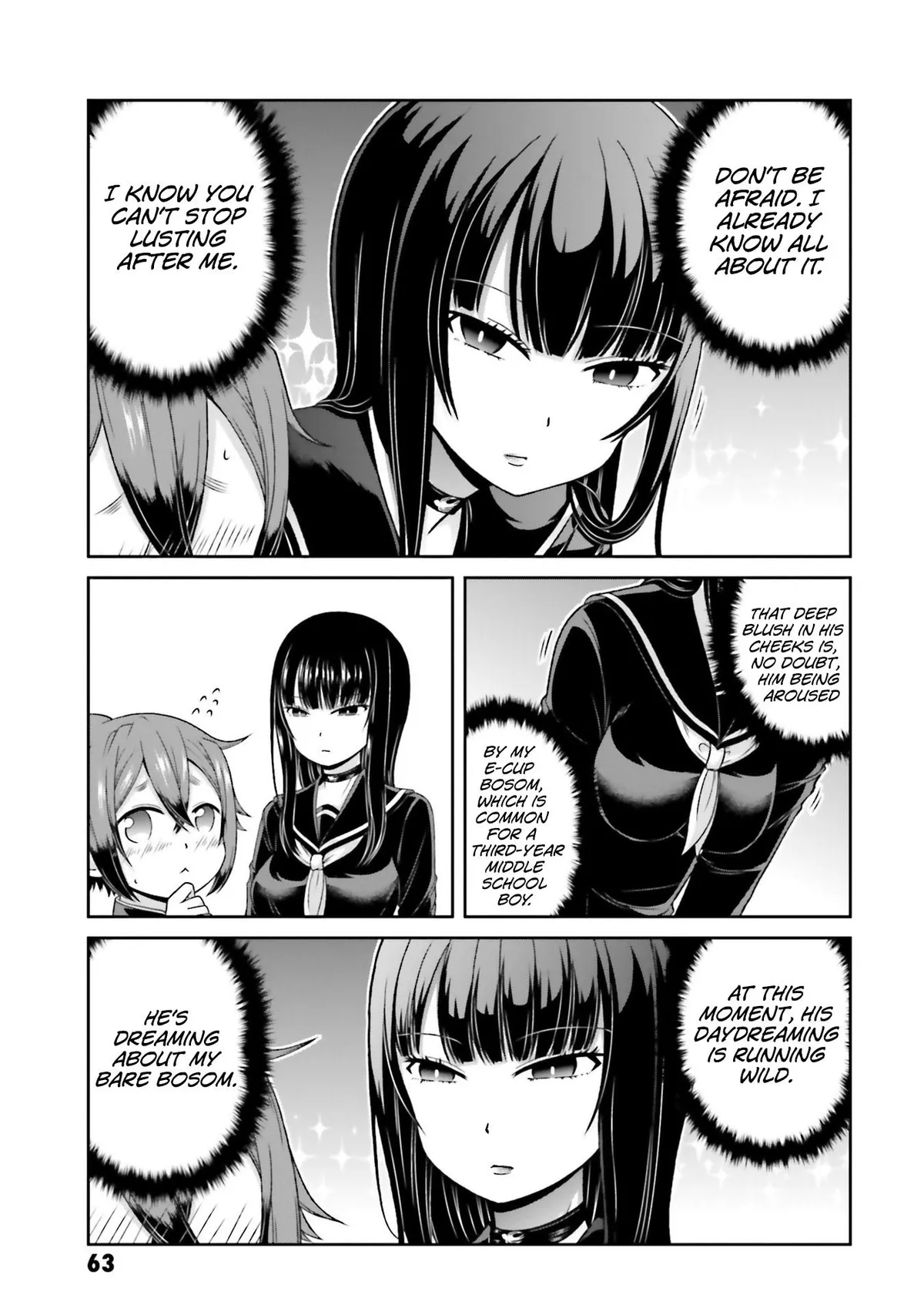 Boku no Kanojo ga Majime Sugiru Shojo Bitch na Ken Chapter 74 page 8 - 
