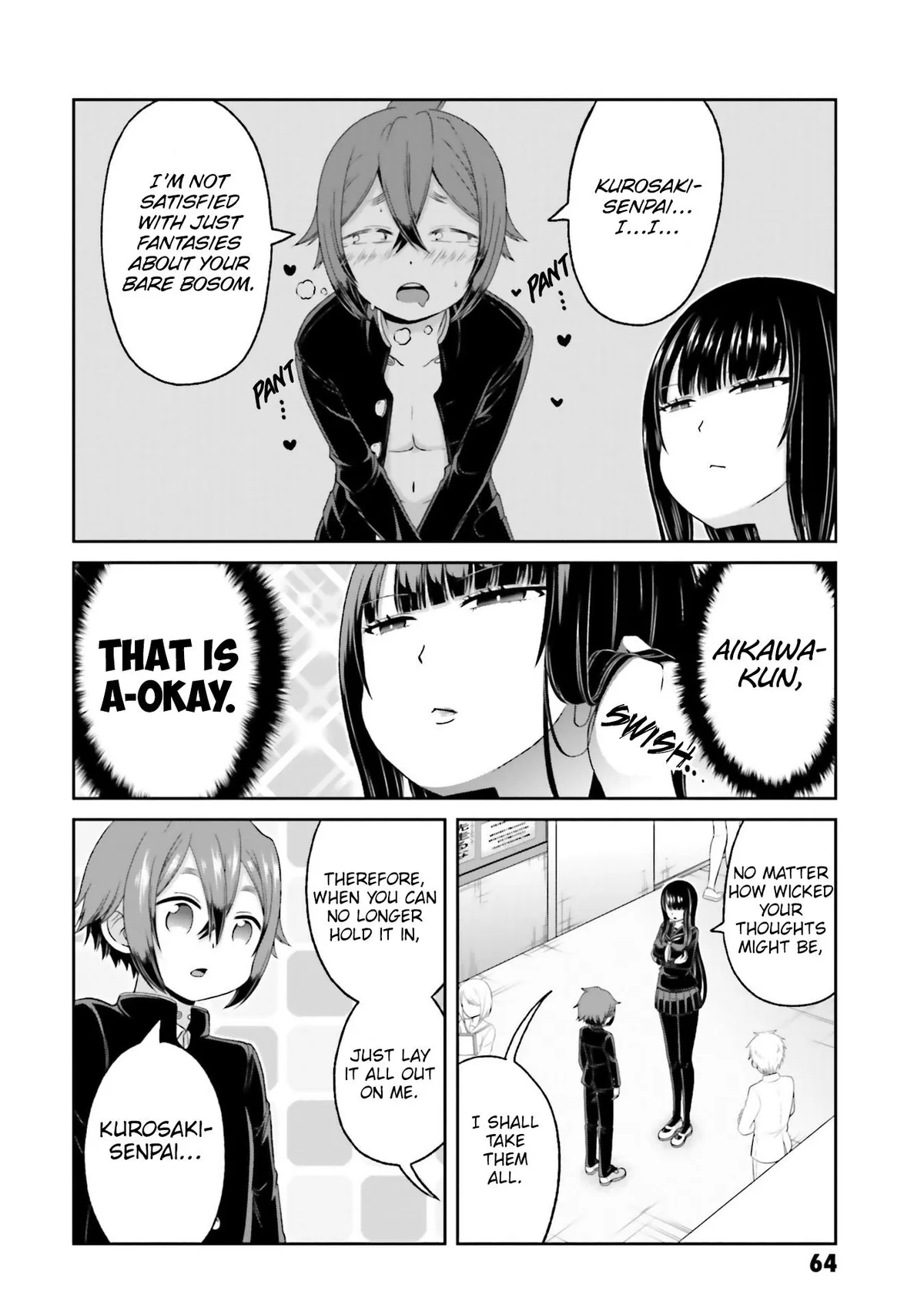 Boku no Kanojo ga Majime Sugiru Shojo Bitch na Ken Chapter 74 page 9 - 