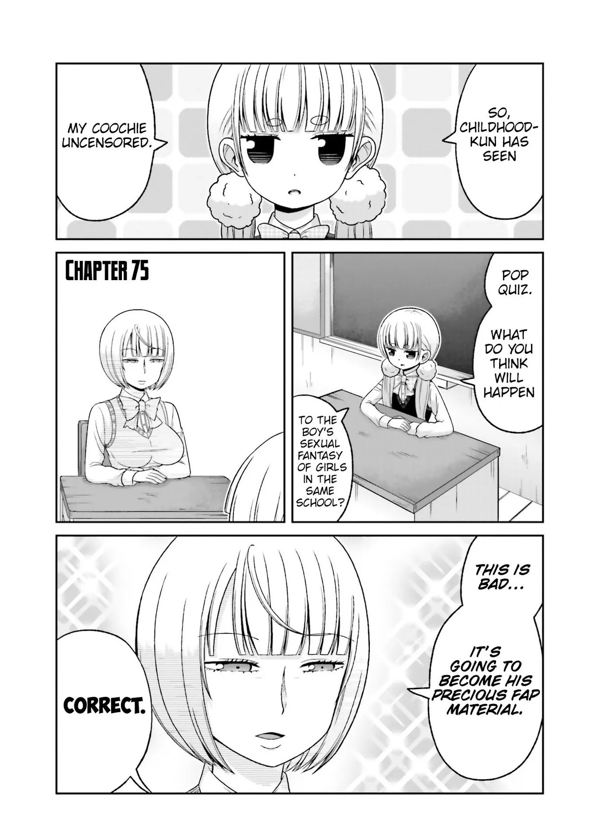 Boku no Kanojo ga Majime Sugiru Shojo Bitch na Ken Chapter 75 page 2 - 
