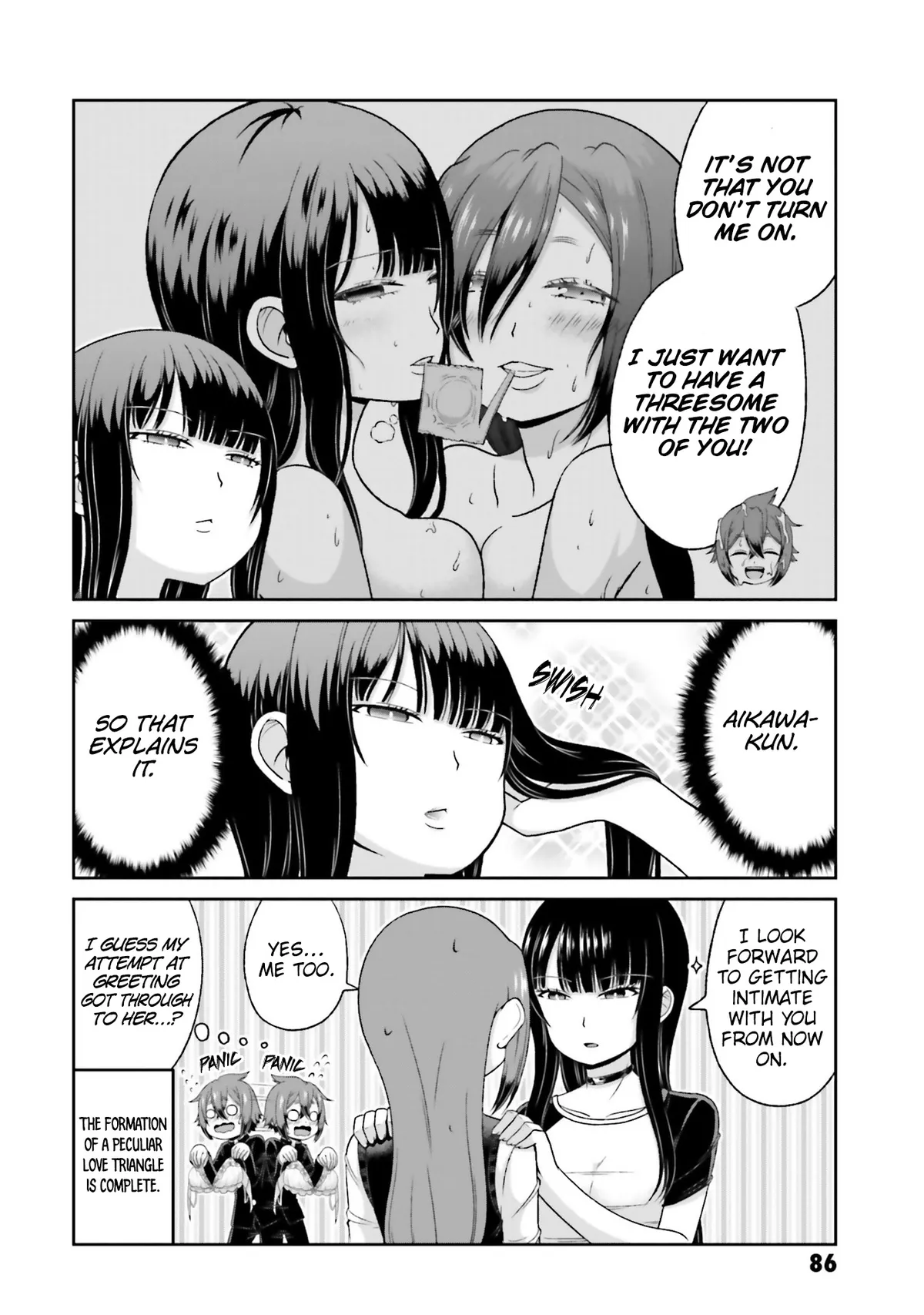 Boku no Kanojo ga Majime Sugiru Shojo Bitch na Ken Chapter 76 page 9 - 