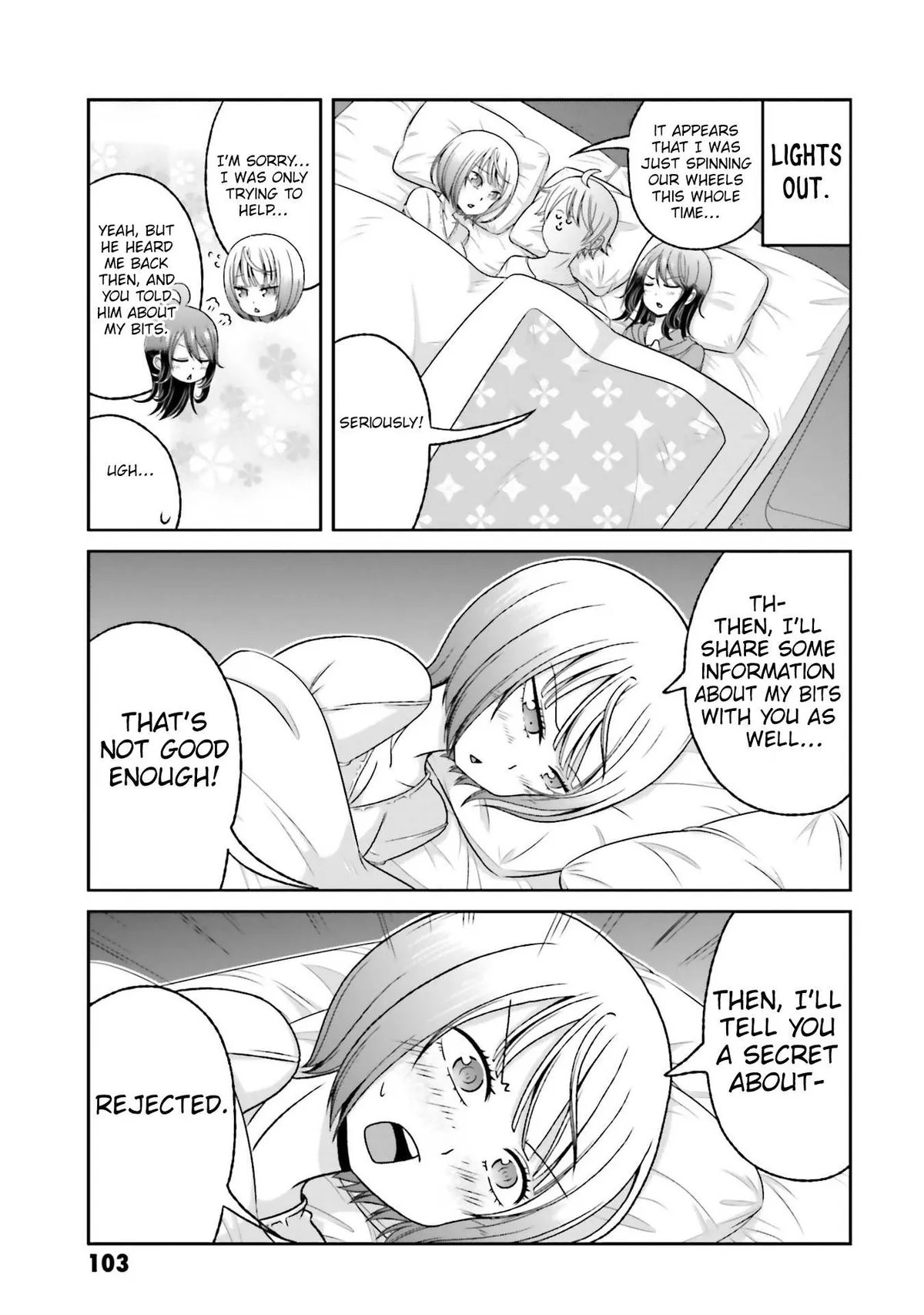 Boku no Kanojo ga Majime Sugiru Shojo Bitch na Ken Chapter 77 page 12 - 