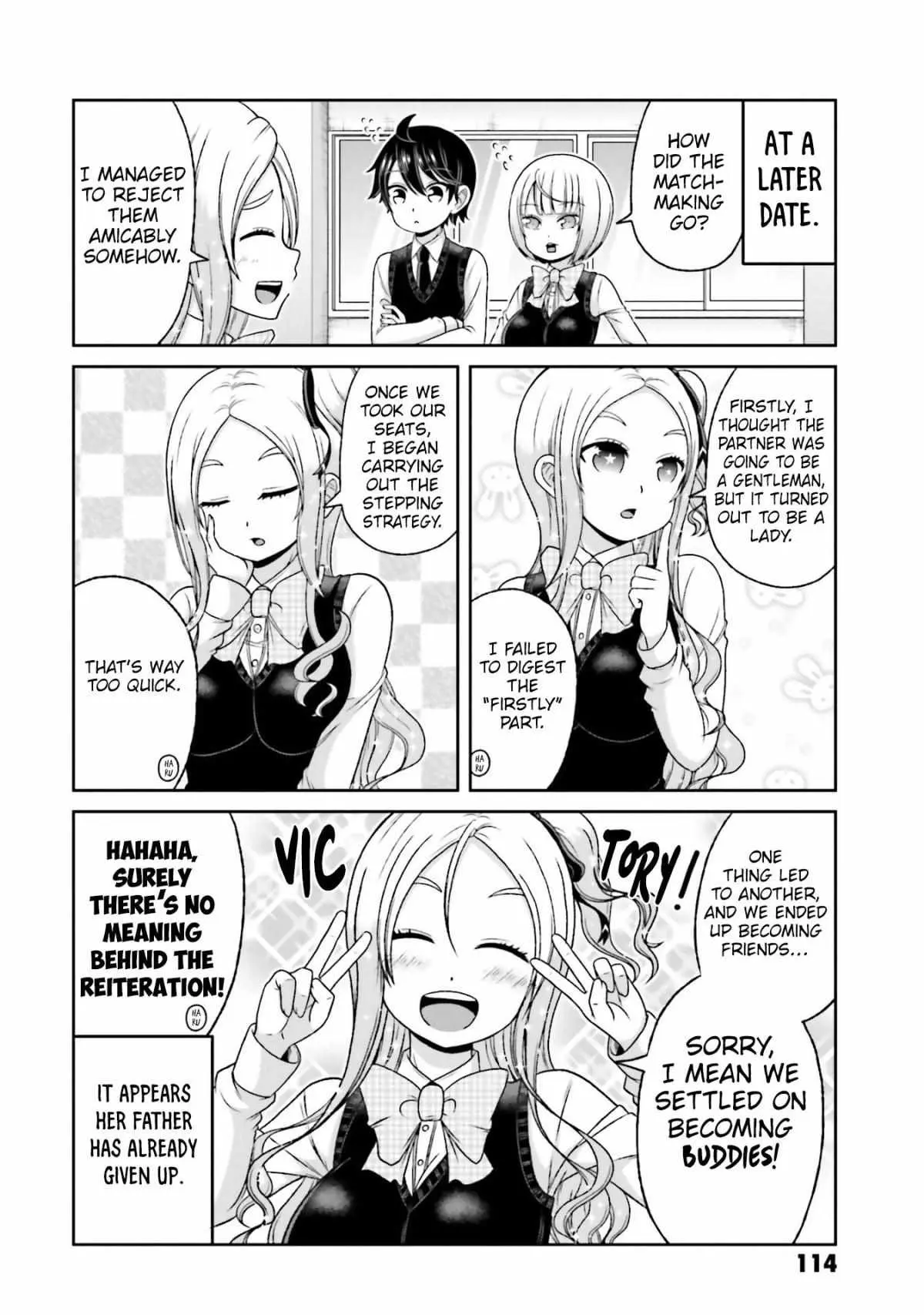 Boku no Kanojo ga Majime Sugiru Shojo Bitch na Ken Chapter 78 page 7 - 