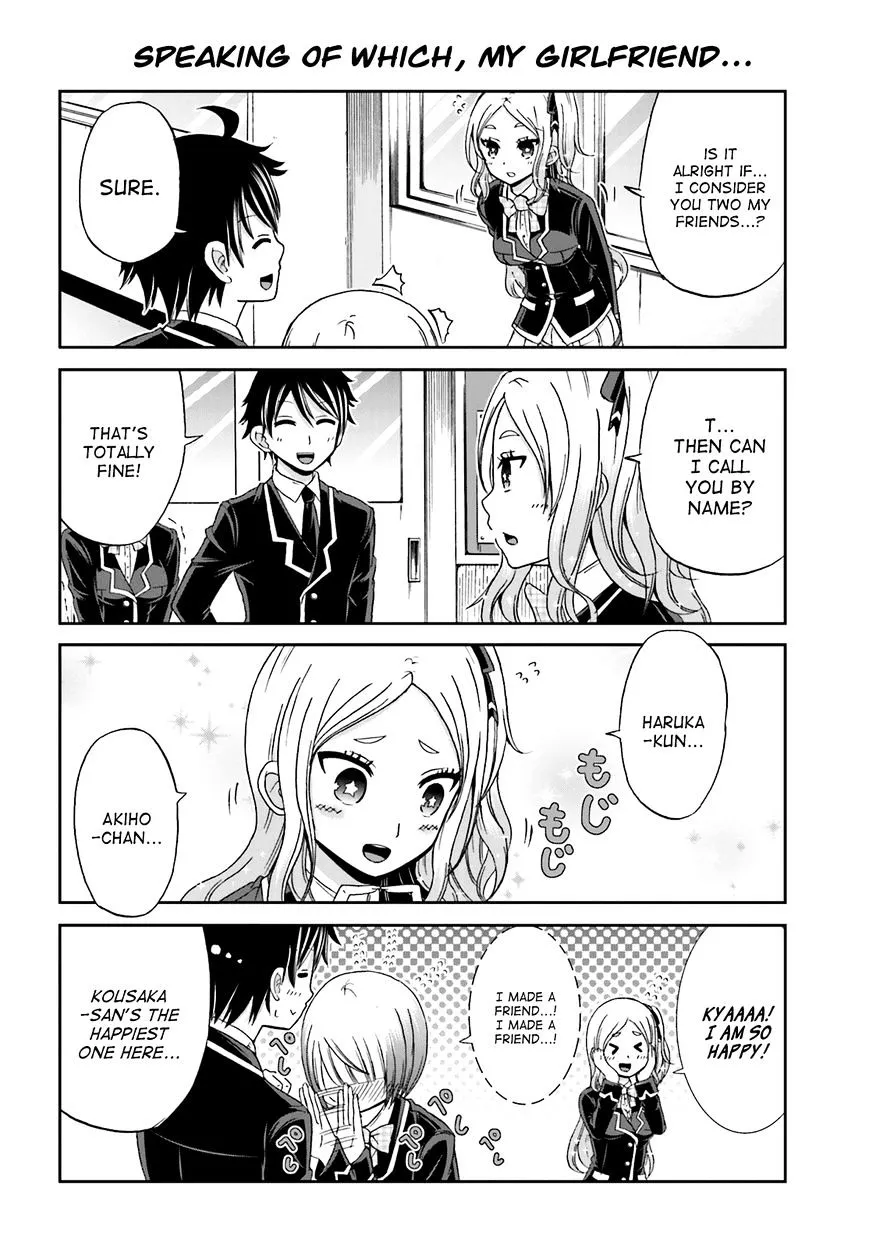 Boku no Kanojo ga Majime Sugiru Shojo Bitch na Ken Chapter 8 page 6 - 