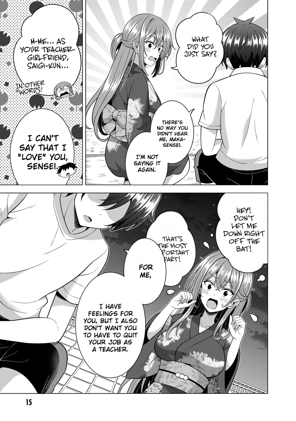 Boku no Kanojo Sensei Chapter 62 page 17 - 
