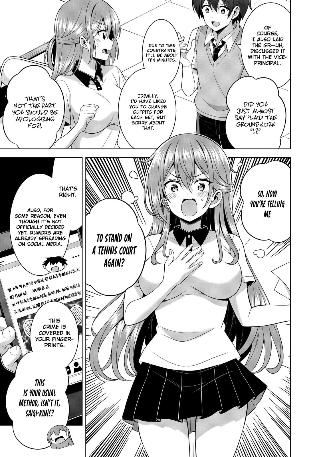 Boku no Kanojo Sensei Chapter 65 page 14 - 