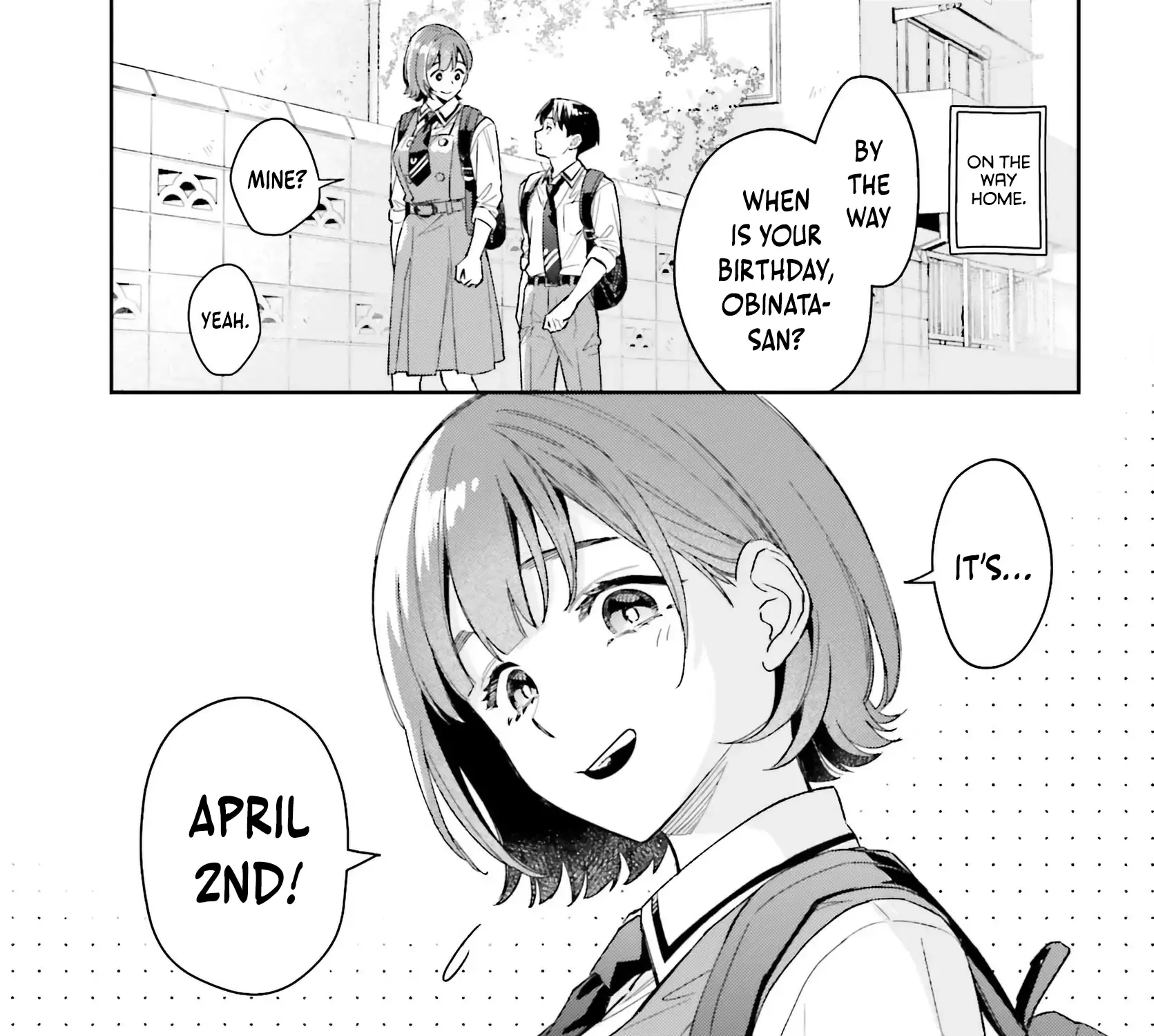 Boku no Kanojo wa Dekkawaii Chapter 3 page 56 - 