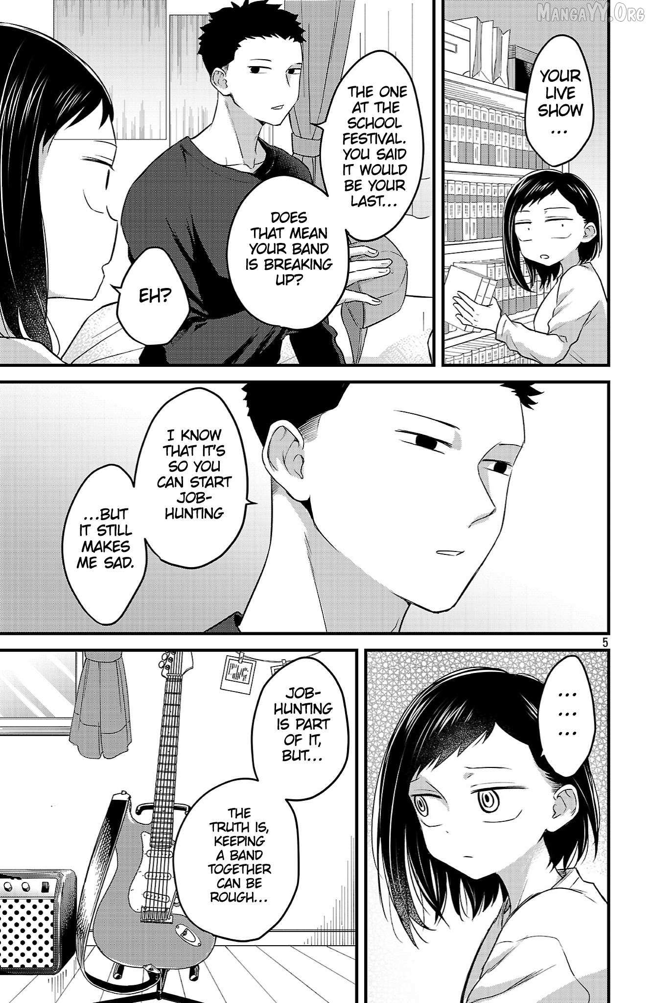 Boku no Kokoro no Yabai Yatsu: Love Comedy ga Hajimaranai Chapter 11 page 5 - 