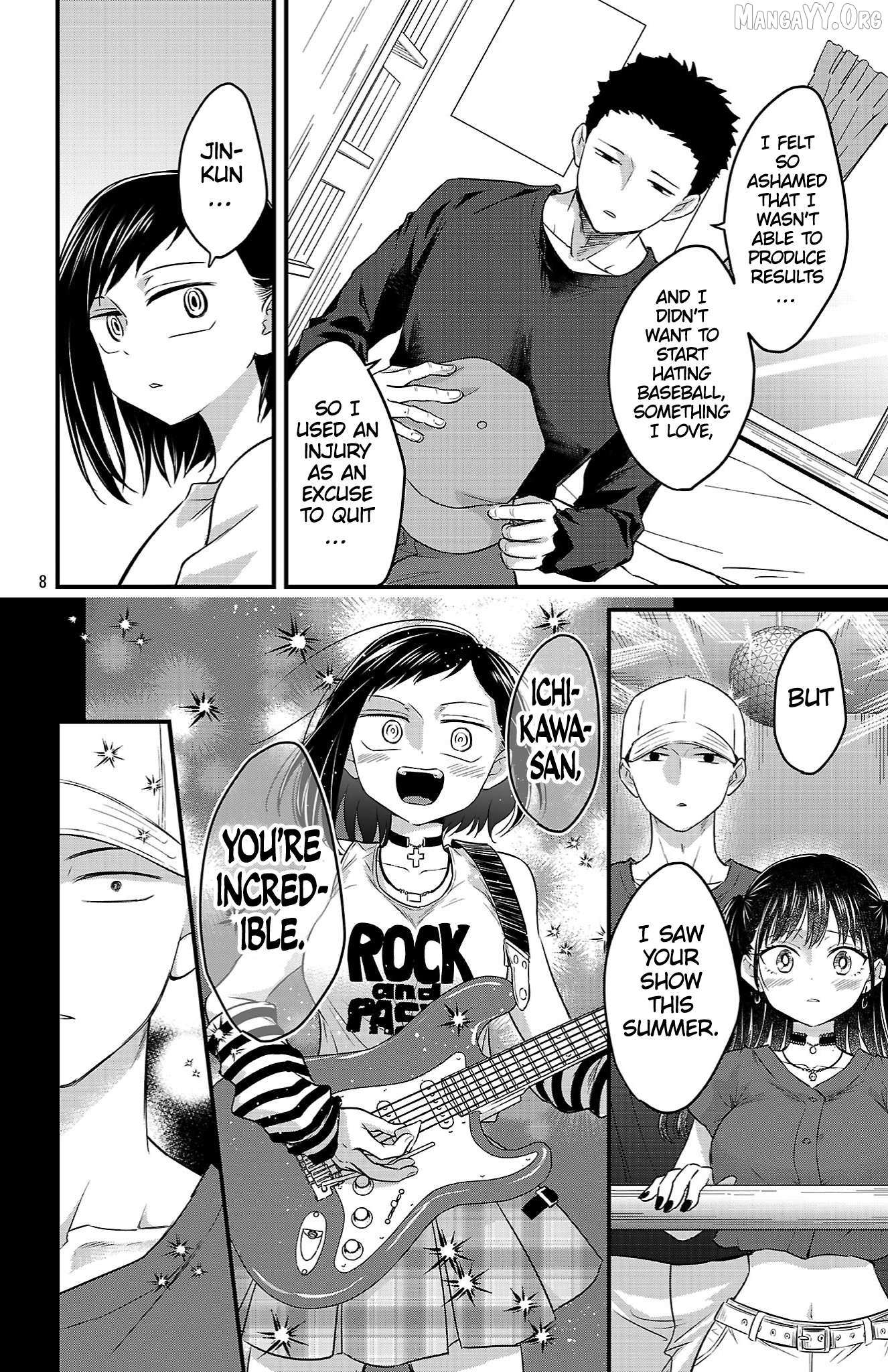 Boku no Kokoro no Yabai Yatsu: Love Comedy ga Hajimaranai Chapter 11 page 8 - 