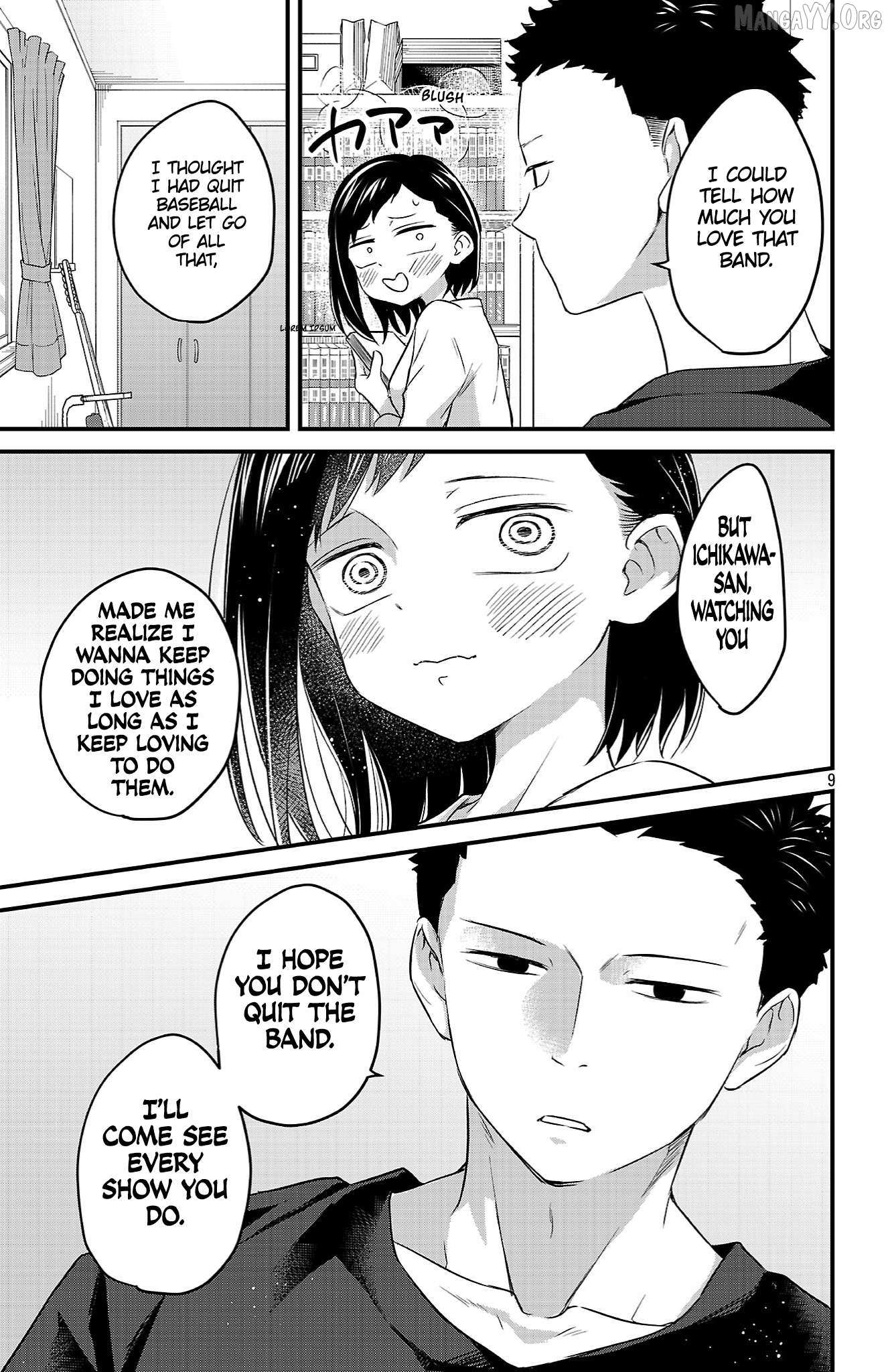 Boku no Kokoro no Yabai Yatsu: Love Comedy ga Hajimaranai Chapter 11 page 9 - 