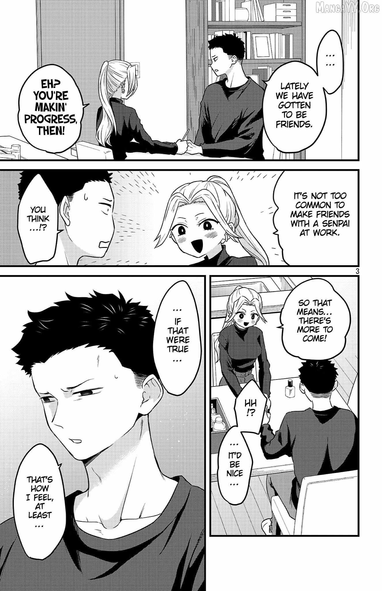 Boku no Kokoro no Yabai Yatsu: Love Comedy ga Hajimaranai Chapter 14 page 3 - 