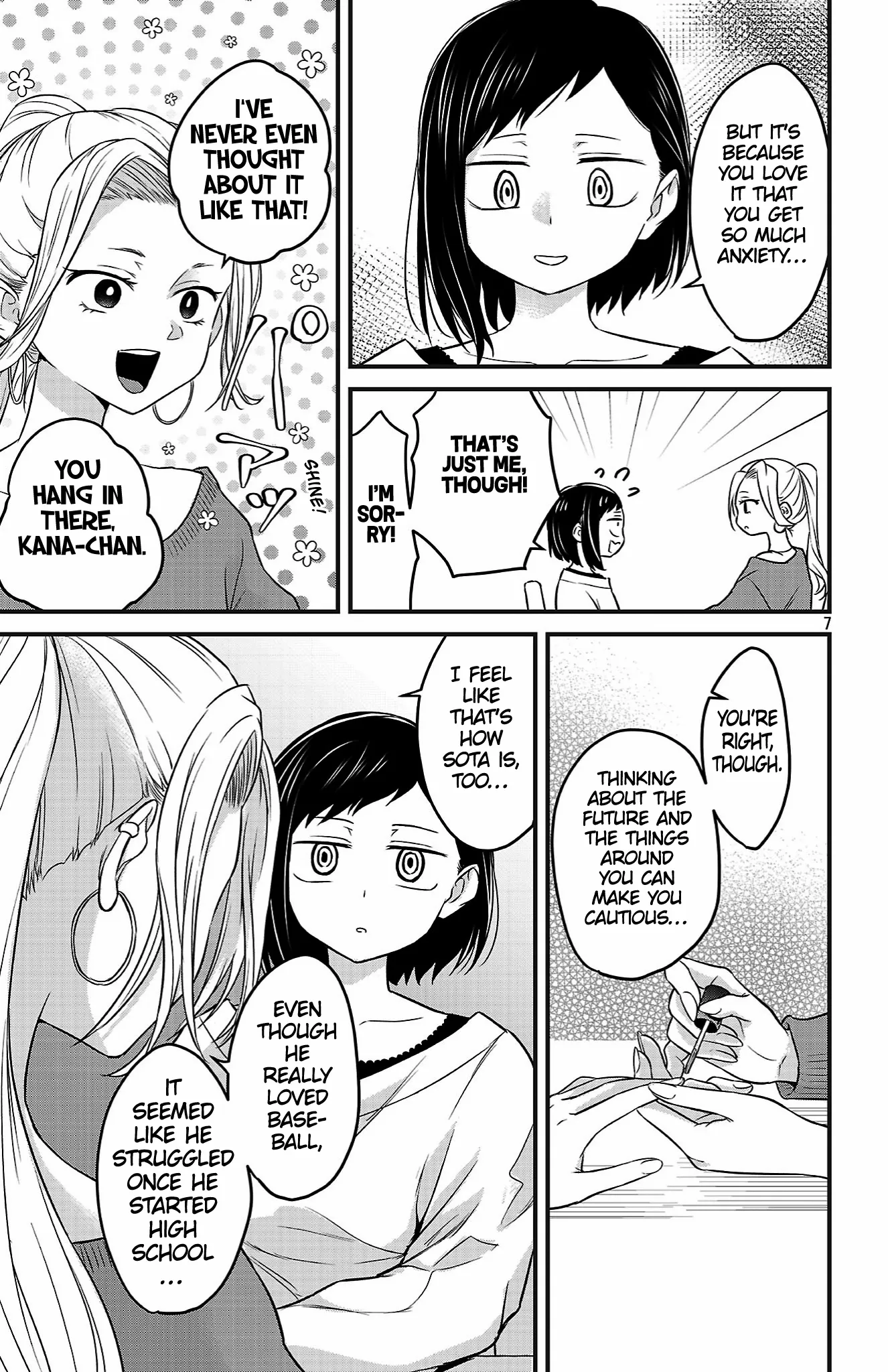 Boku no Kokoro no Yabai Yatsu: Love Comedy ga Hajimaranai Chapter 15 page 8 - 