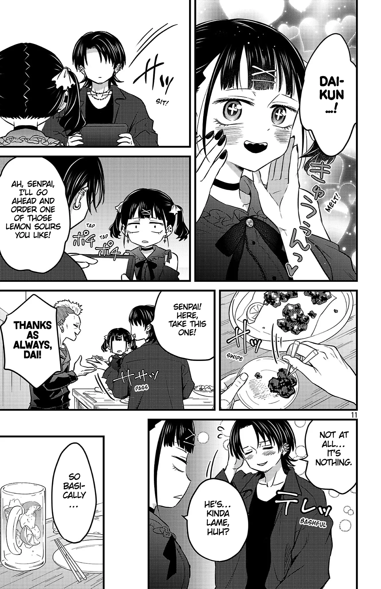 Boku no Kokoro no Yabai Yatsu: Love Comedy ga Hajimaranai Chapter 17 page 11 - 