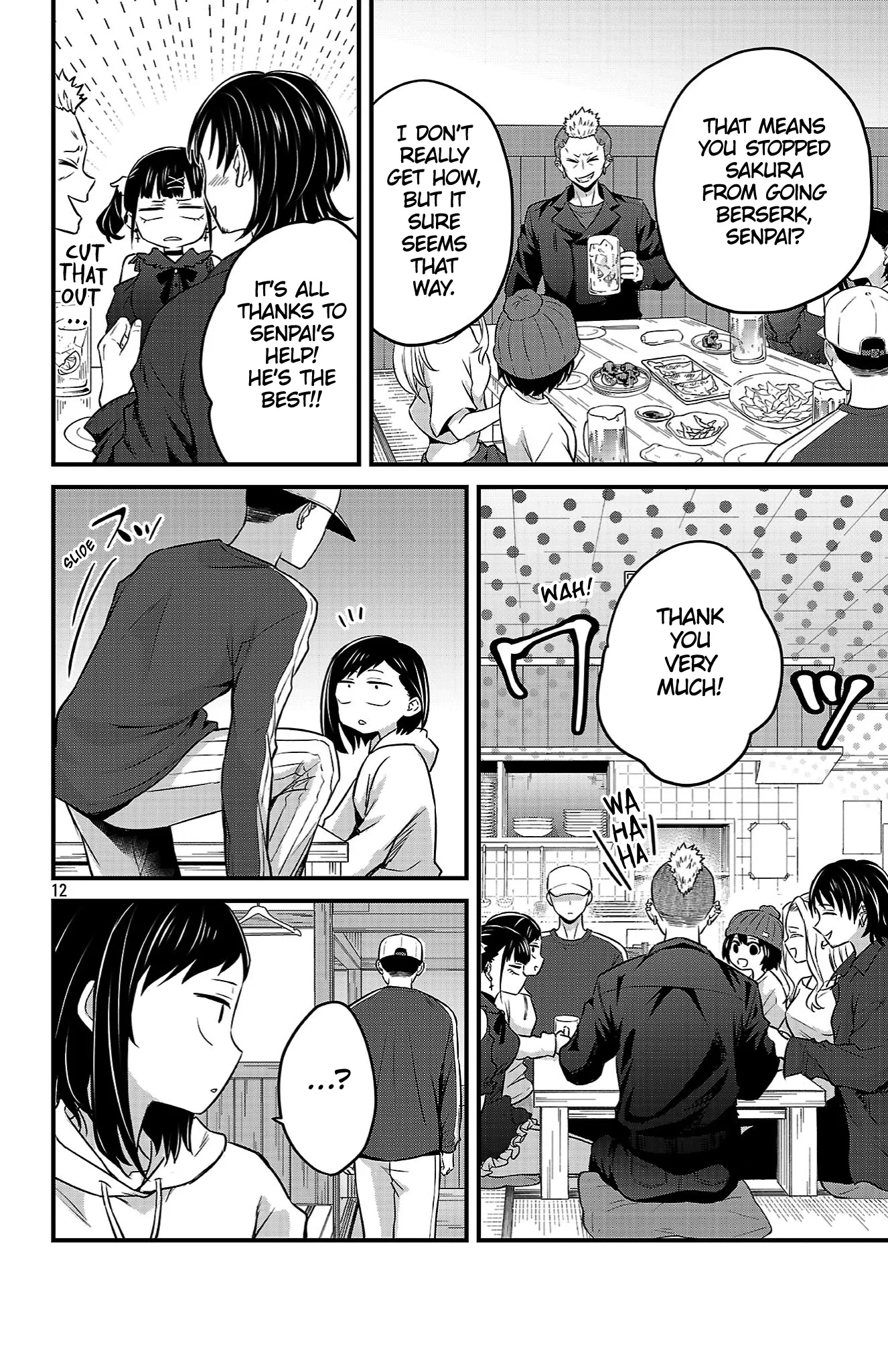 Boku no Kokoro no Yabai Yatsu: Love Comedy ga Hajimaranai Chapter 17 page 12 - 