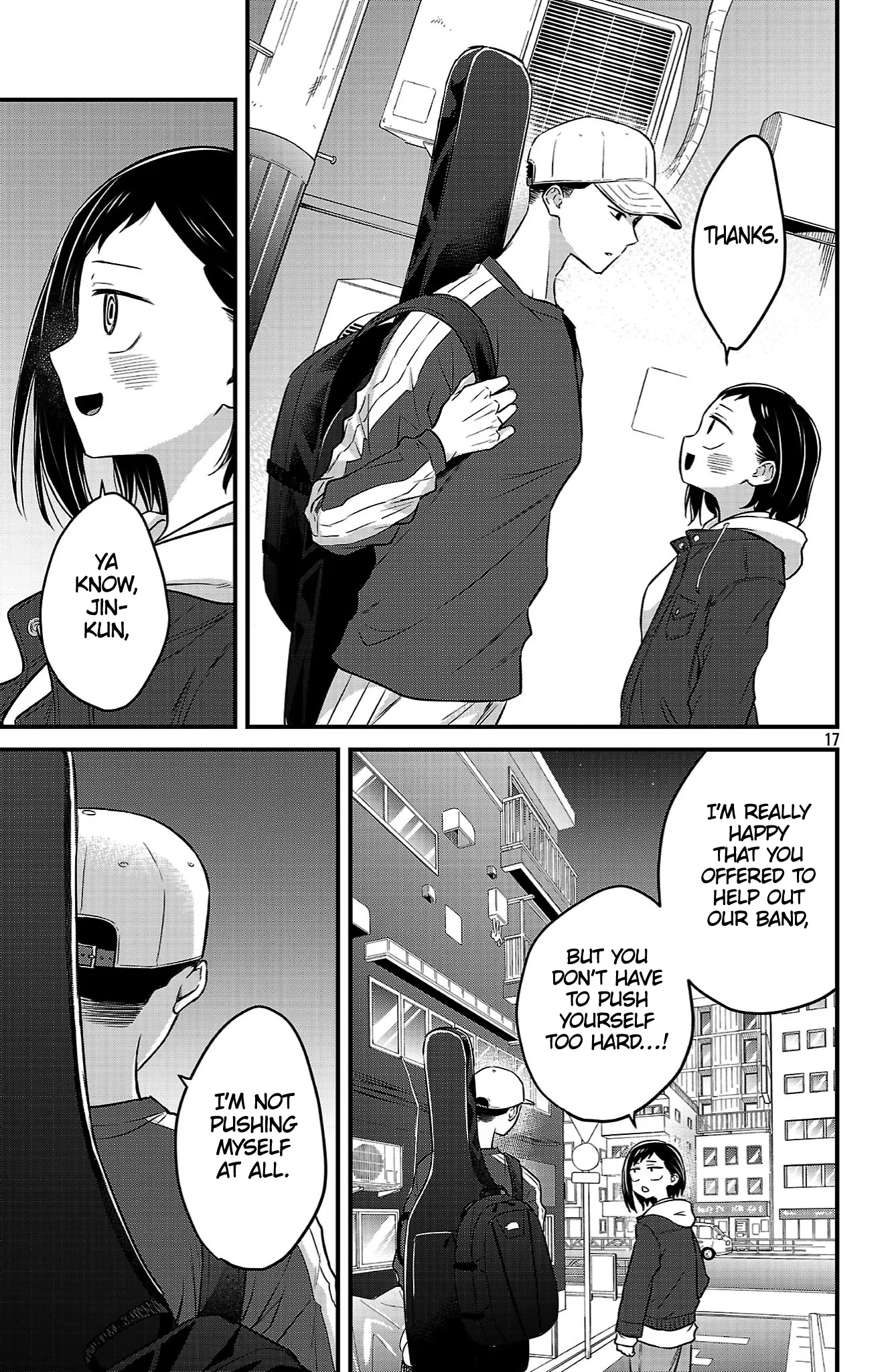 Boku no Kokoro no Yabai Yatsu: Love Comedy ga Hajimaranai Chapter 17 page 17 - 