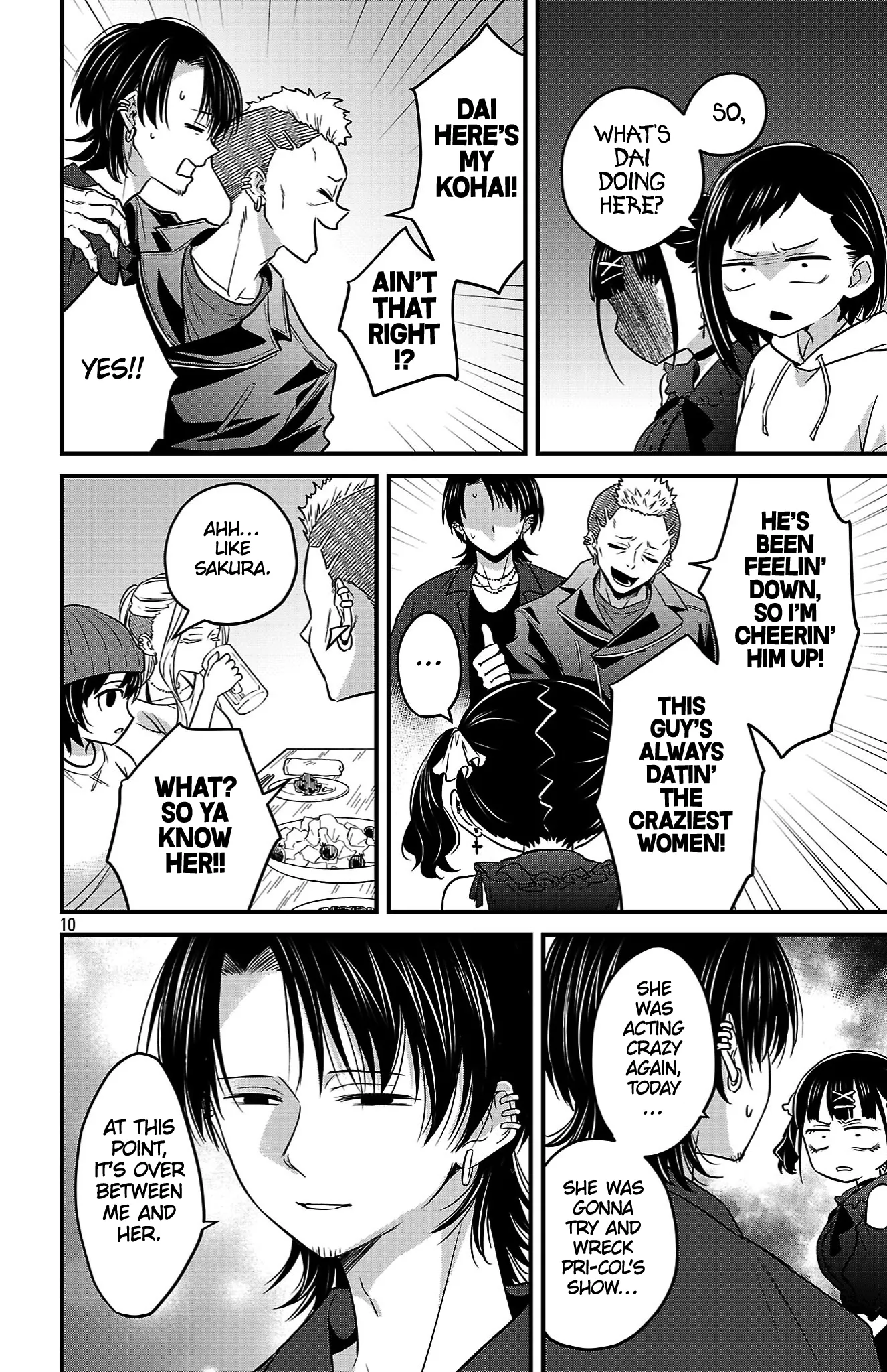 Boku no Kokoro no Yabai Yatsu: Love Comedy ga Hajimaranai Chapter 17 page 10 - 