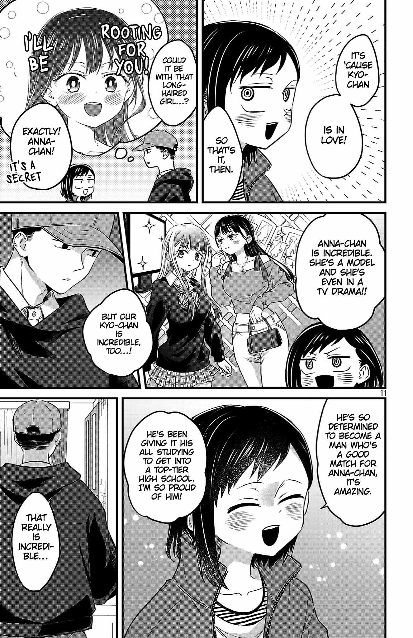 Boku no Kokoro no Yabai Yatsu: Love Comedy ga Hajimaranai Chapter 18 page 11 - 