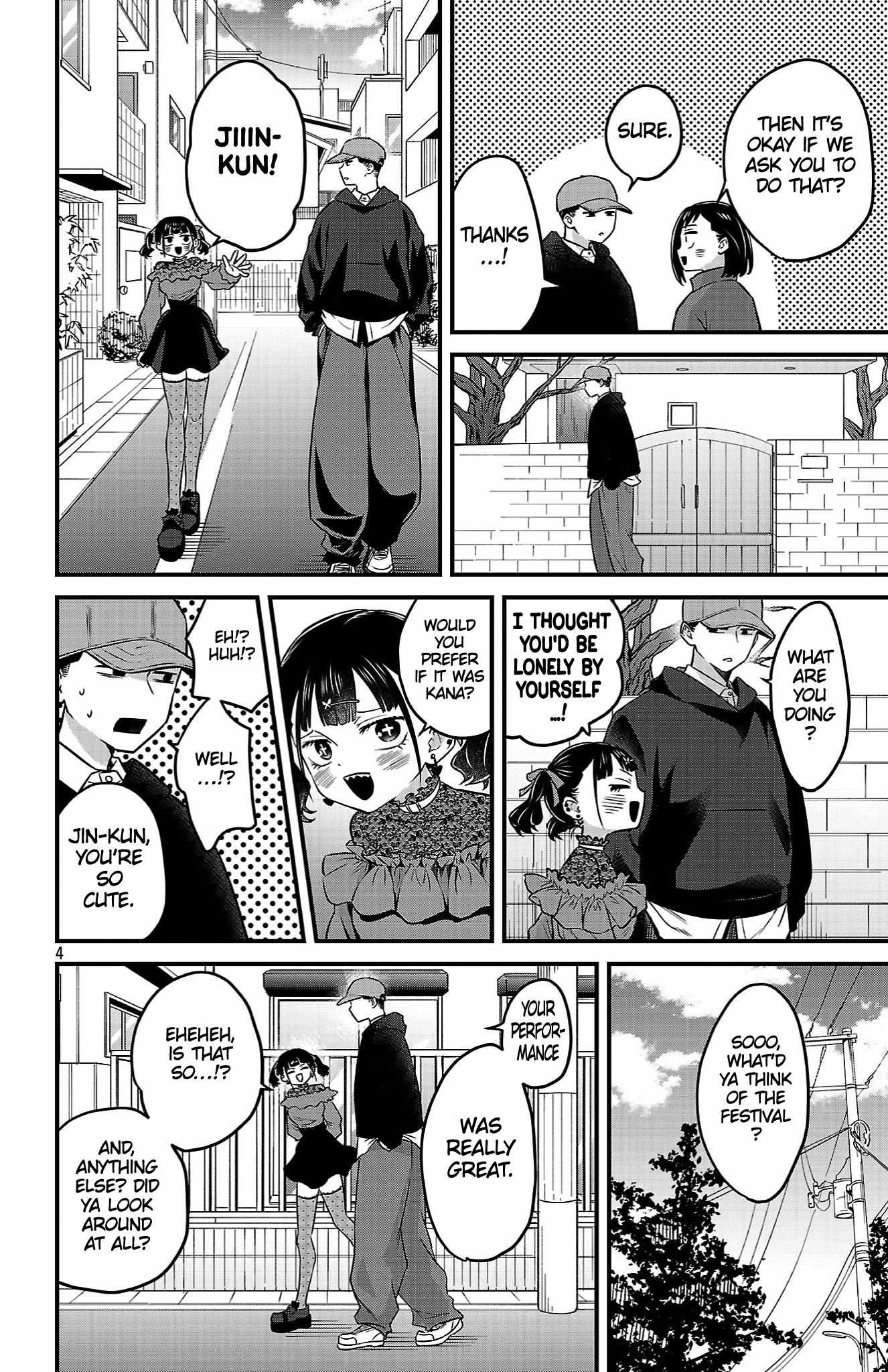 Boku no Kokoro no Yabai Yatsu: Love Comedy ga Hajimaranai Chapter 18 page 4 - 