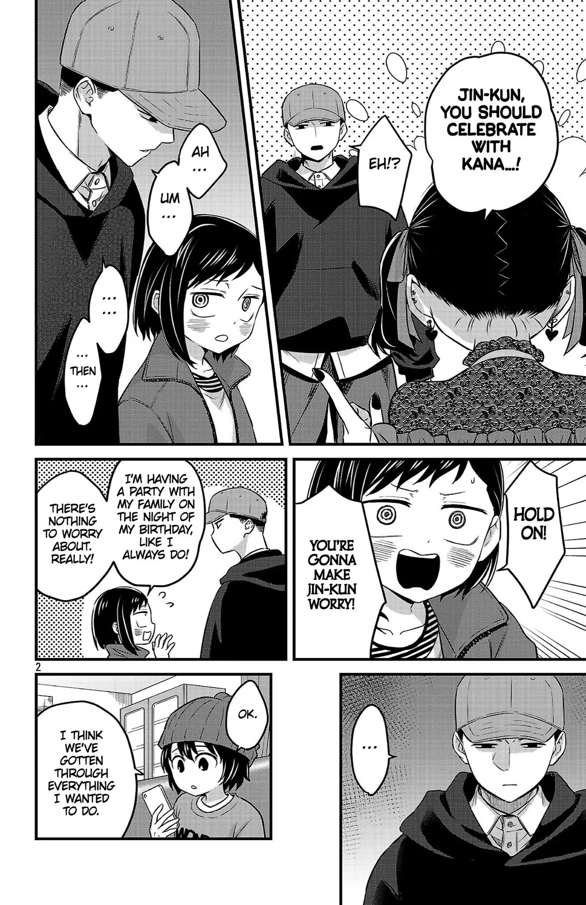 Boku no Kokoro no Yabai Yatsu: Love Comedy ga Hajimaranai Chapter 19 page 2 - 