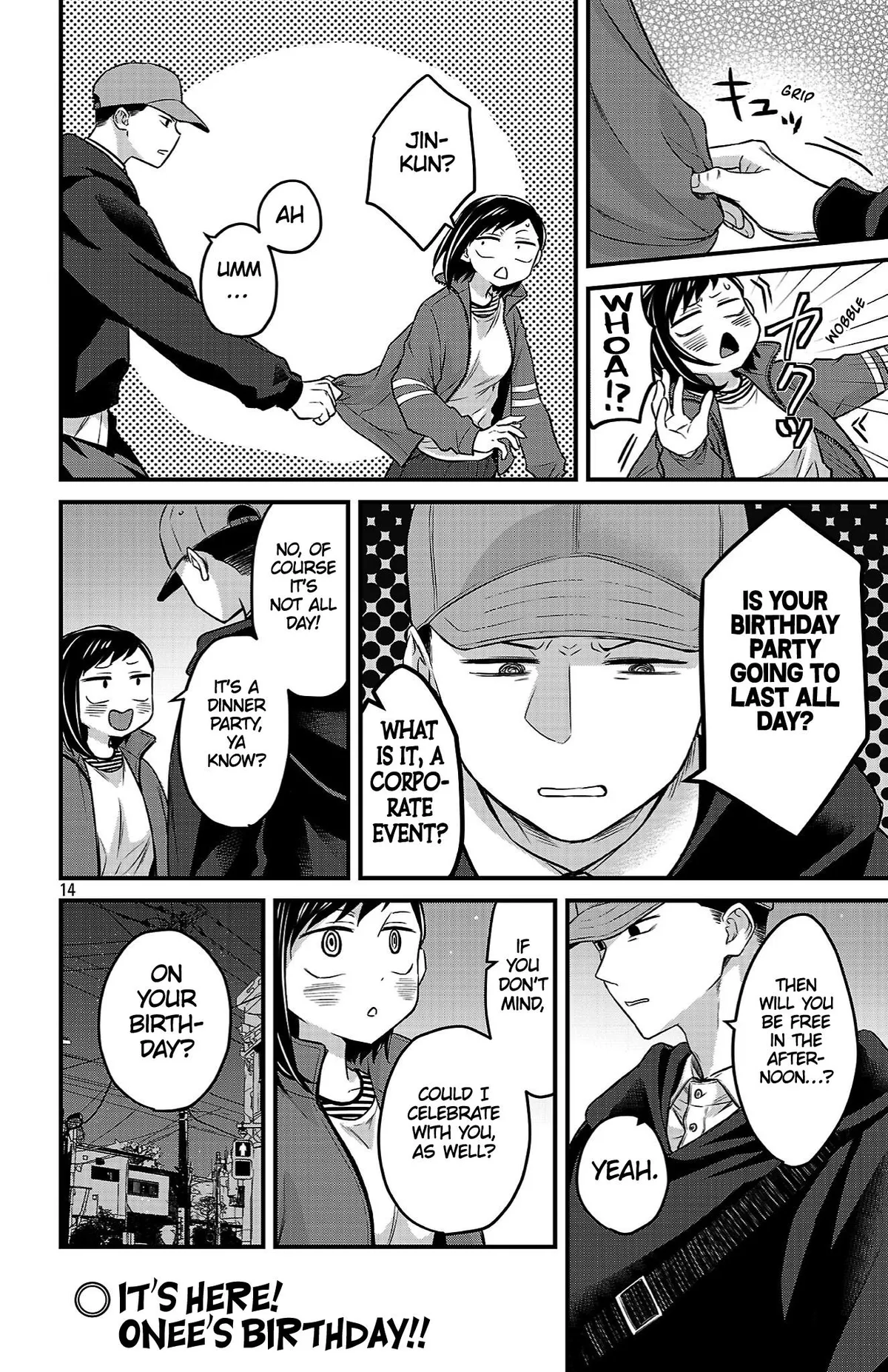 Boku no Kokoro no Yabai Yatsu: Love Comedy ga Hajimaranai Chapter 19 page 14 - 