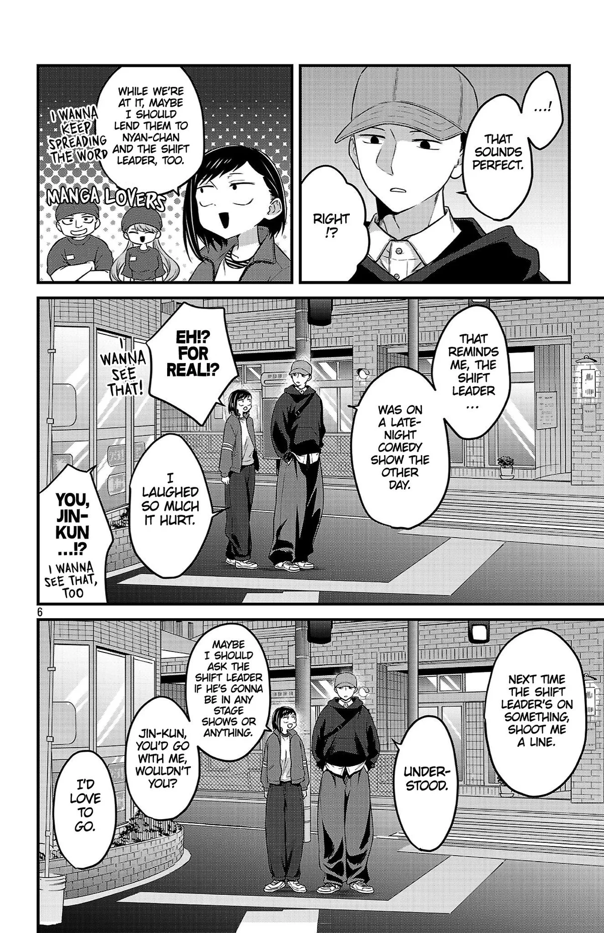 Boku no Kokoro no Yabai Yatsu: Love Comedy ga Hajimaranai Chapter 19 page 6 - 