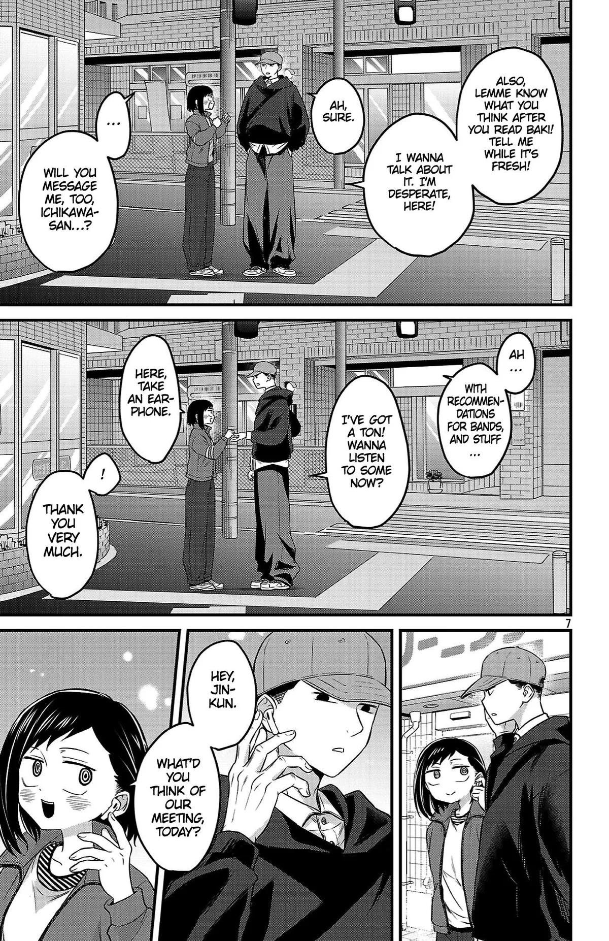 Boku no Kokoro no Yabai Yatsu: Love Comedy ga Hajimaranai Chapter 19 page 7 - 