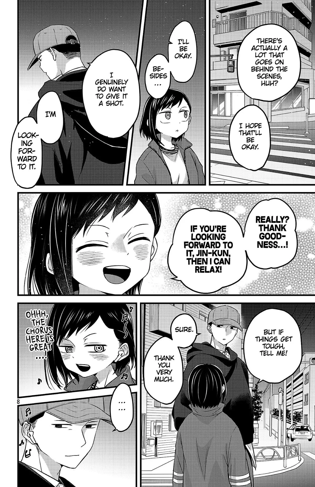 Boku no Kokoro no Yabai Yatsu: Love Comedy ga Hajimaranai Chapter 19 page 8 - 