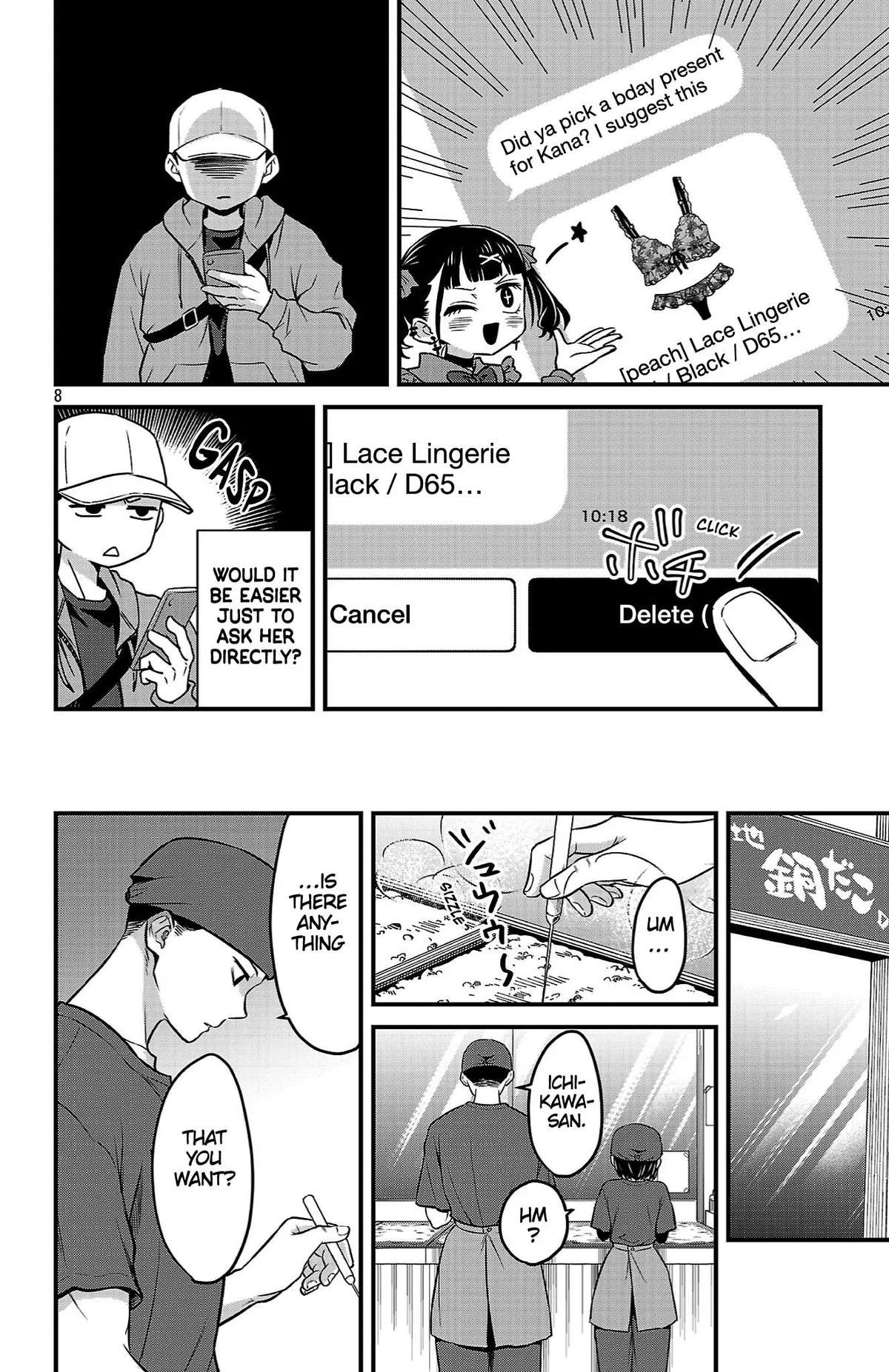 Boku no Kokoro no Yabai Yatsu: Love Comedy ga Hajimaranai Chapter 20 page 8 - 