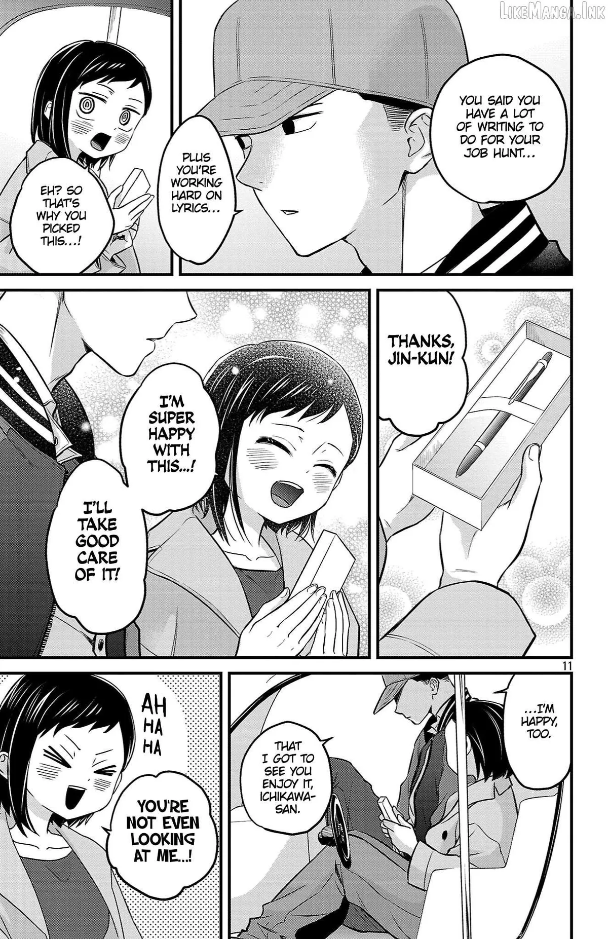 Boku no Kokoro no Yabai Yatsu: Love Comedy ga Hajimaranai Chapter 21 page 11 - 