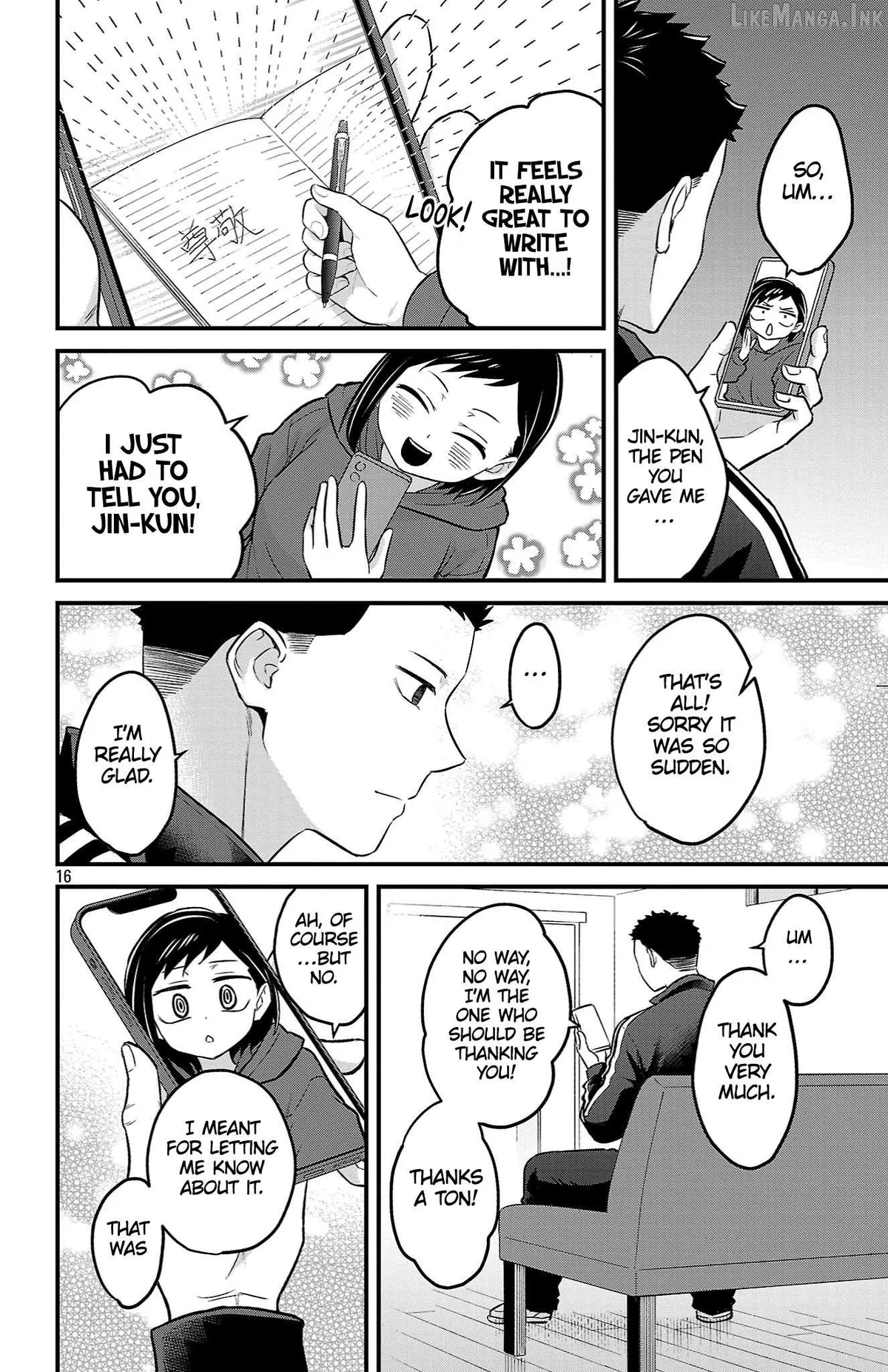 Boku no Kokoro no Yabai Yatsu: Love Comedy ga Hajimaranai Chapter 21 page 16 - 