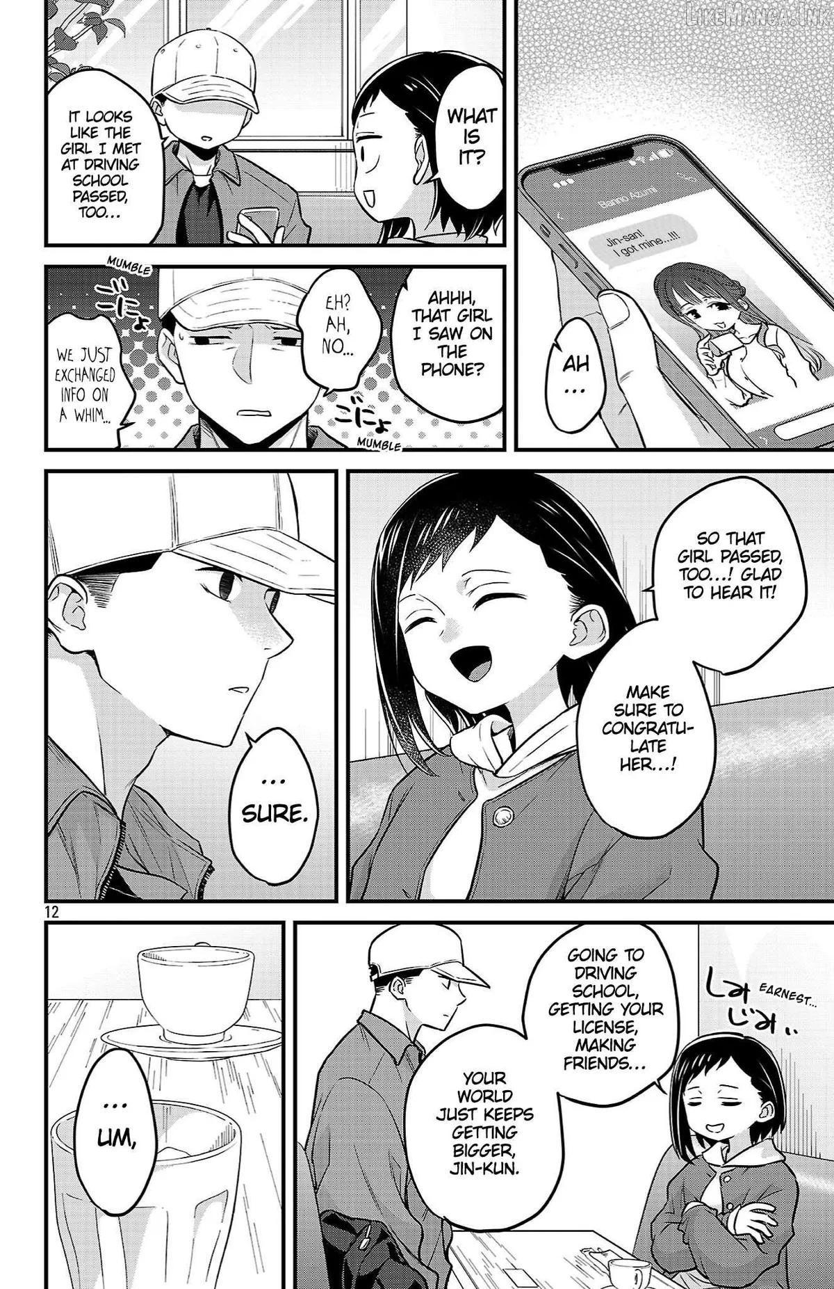 Boku no Kokoro no Yabai Yatsu: Love Comedy ga Hajimaranai Chapter 22 page 12 - 