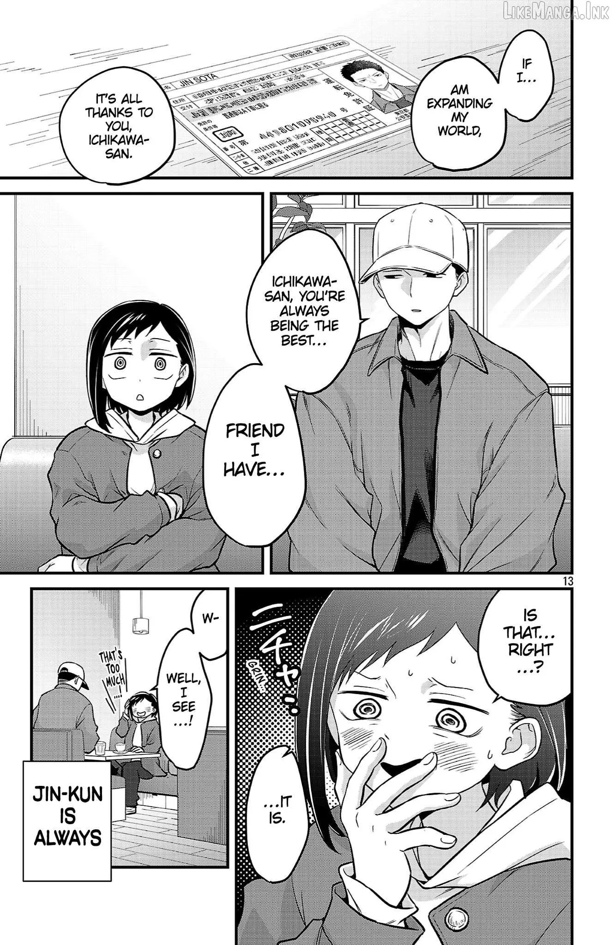 Boku no Kokoro no Yabai Yatsu: Love Comedy ga Hajimaranai Chapter 22 page 13 - 