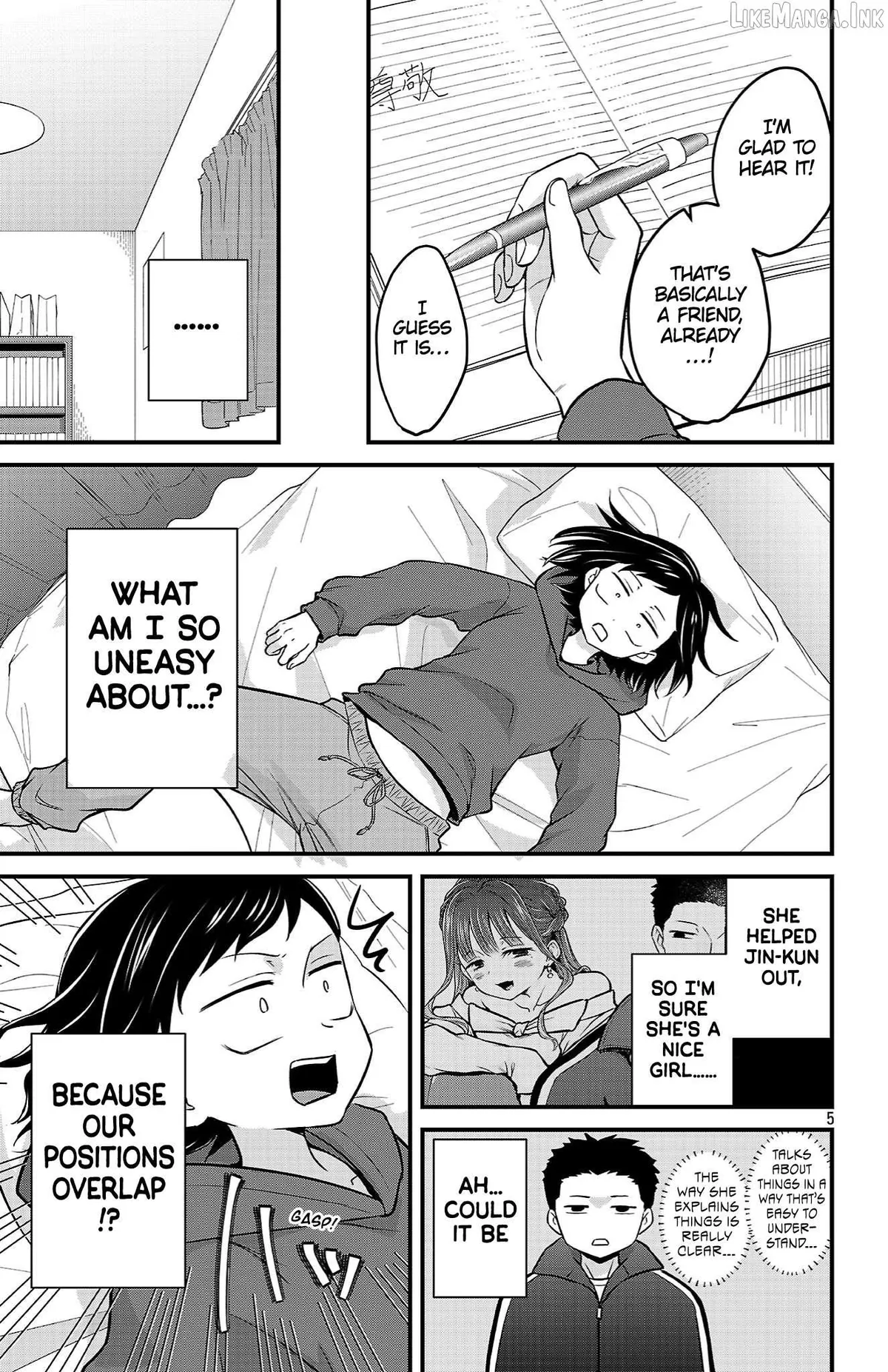 Boku no Kokoro no Yabai Yatsu: Love Comedy ga Hajimaranai Chapter 22 page 5 - 