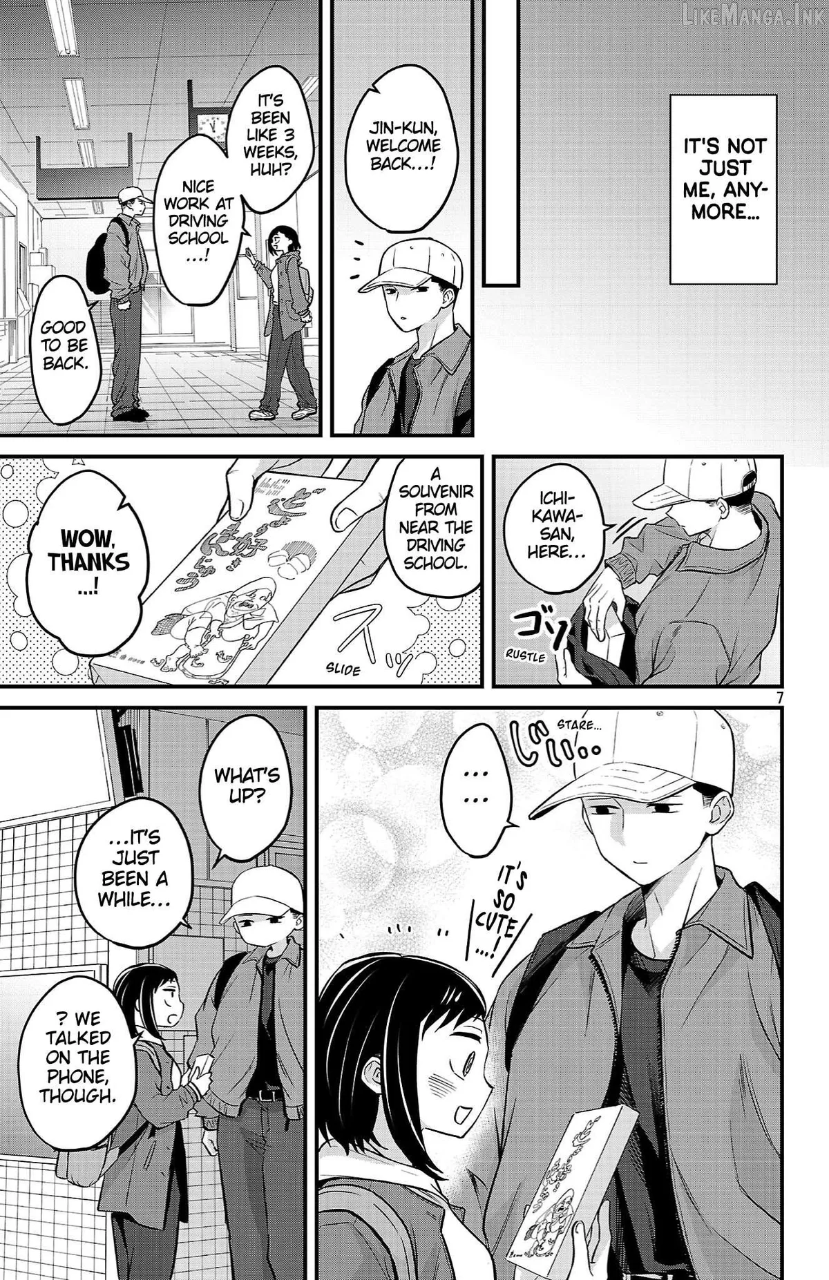 Boku no Kokoro no Yabai Yatsu: Love Comedy ga Hajimaranai Chapter 22 page 7 - 
