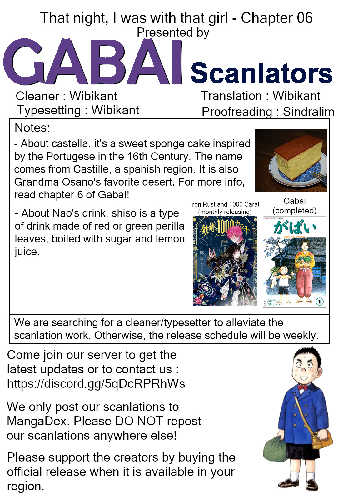 Boku wa Ano Yoru Ano Ko to Chapter 6 page 21 - 