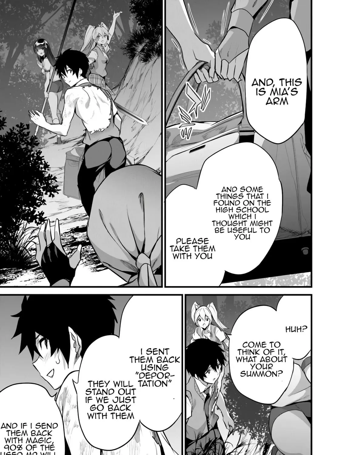 Boku wa Isekai de Fuyo Mahou to Shoukan Mahou wo Tenbin ni Kakeru Chapter 38 page 21 - 