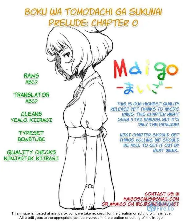 Boku wa Tomodachi ga Sukunai+ Chapter 0 page 24 - 