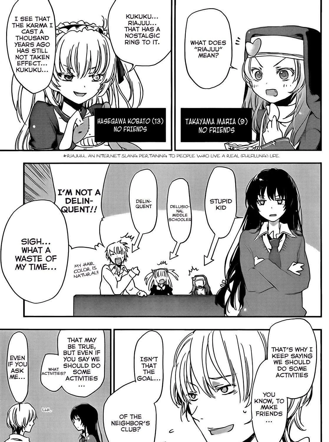 Boku wa Tomodachi ga Sukunai+ Chapter 4.5 page 8 - 