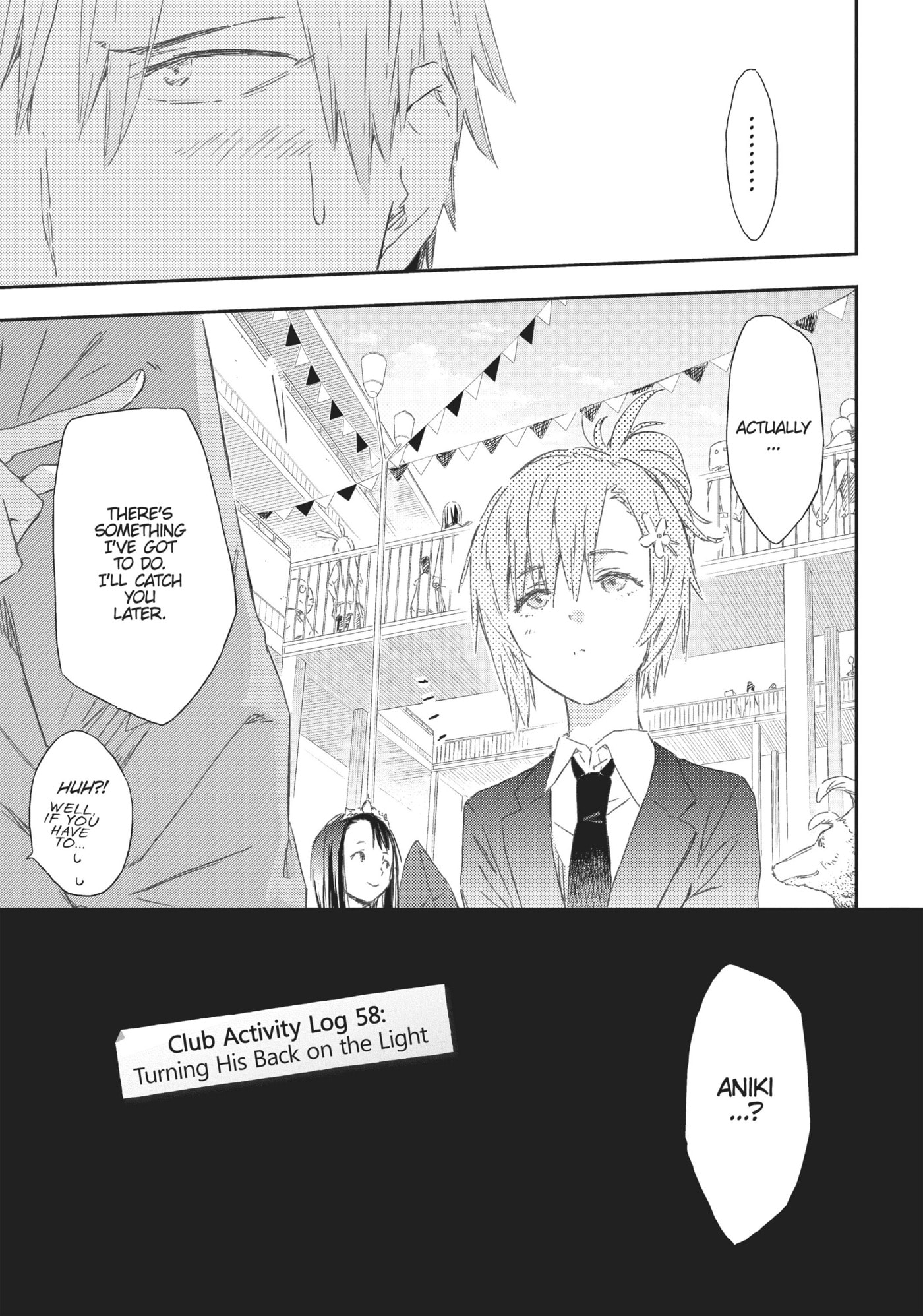 Boku wa Tomodachi ga Sukunai+ Chapter 58 page 3 - 