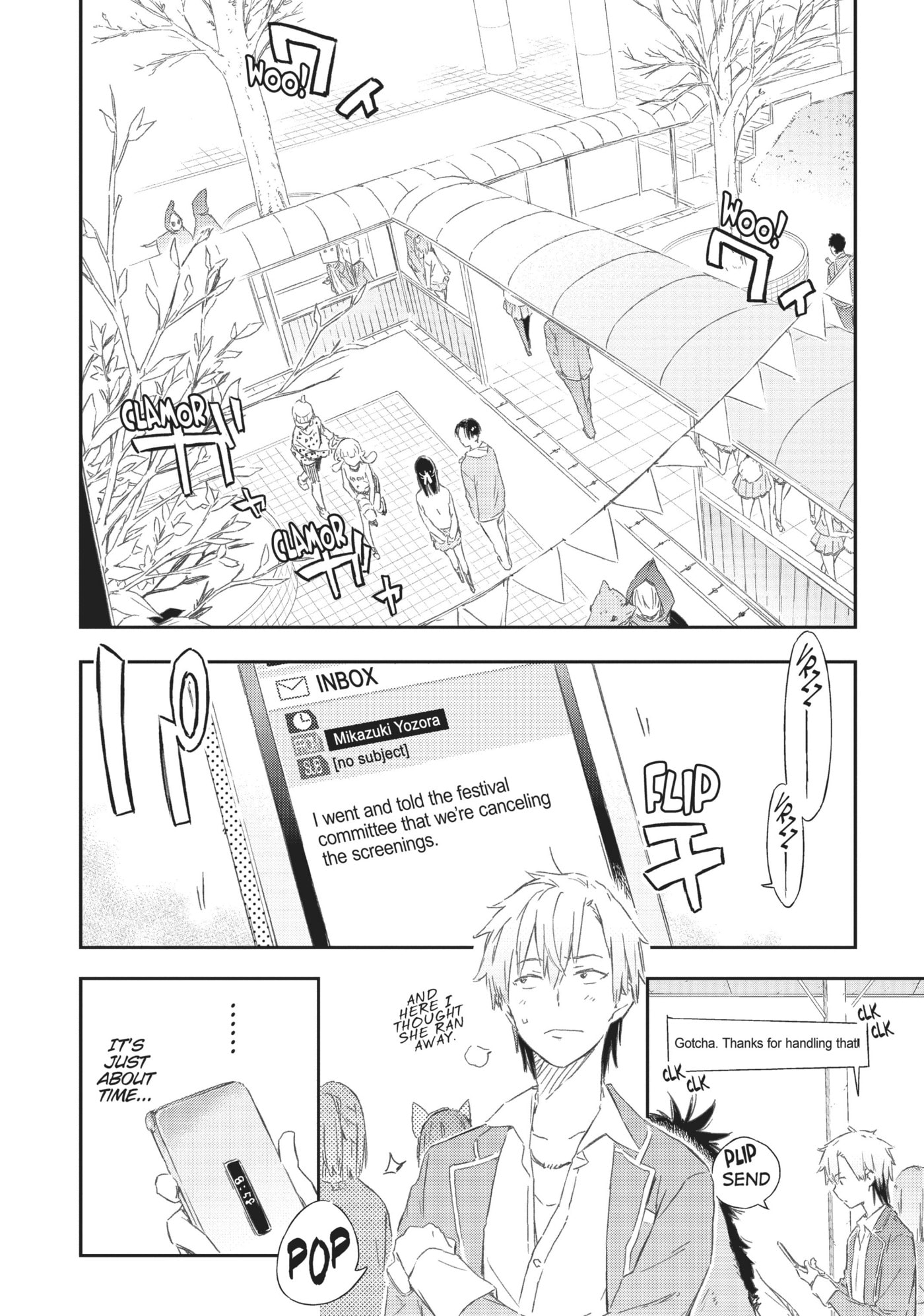 Boku wa Tomodachi ga Sukunai+ Chapter 58 page 4 - 