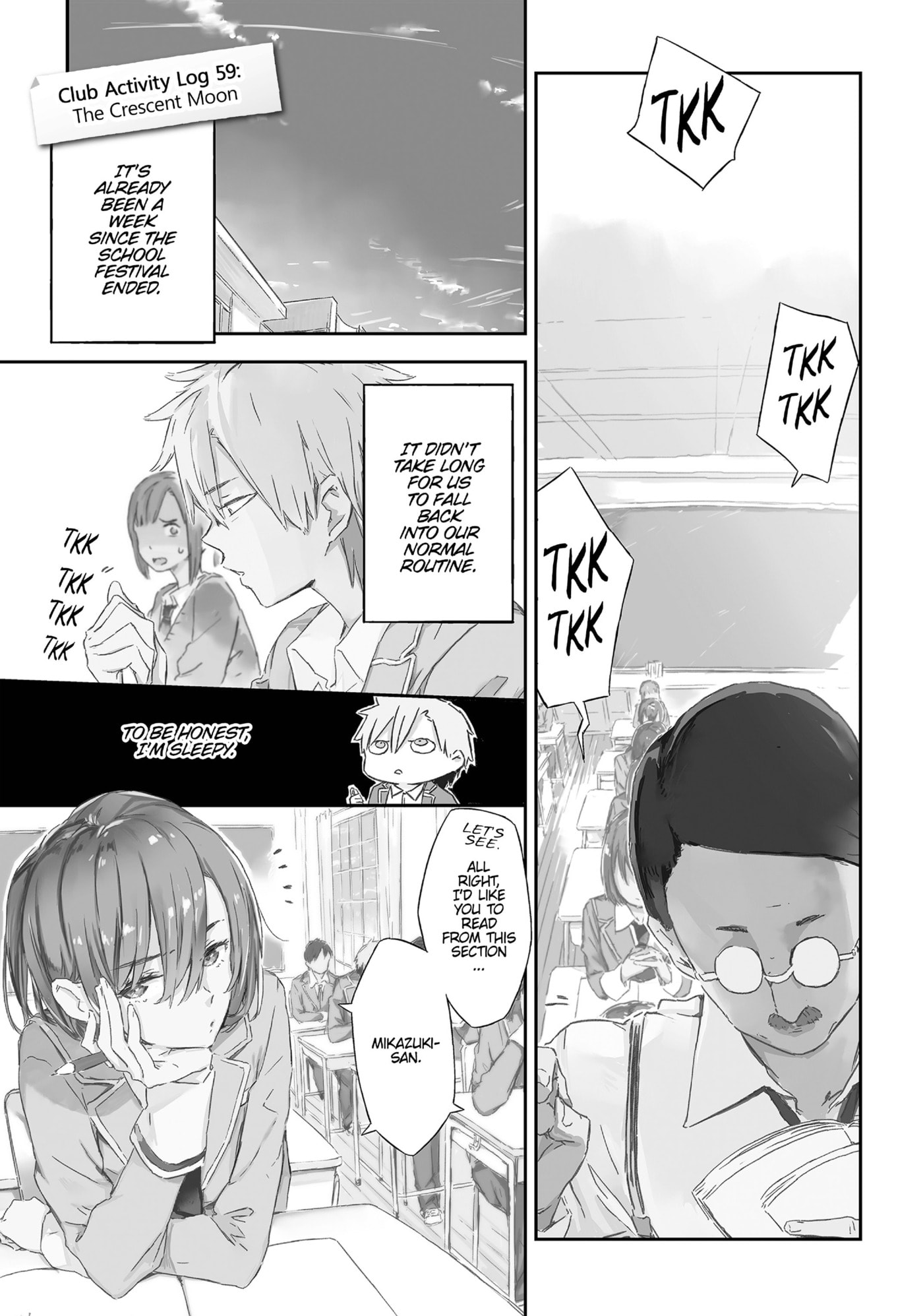 Boku wa Tomodachi ga Sukunai+ Chapter 59 page 1 - 