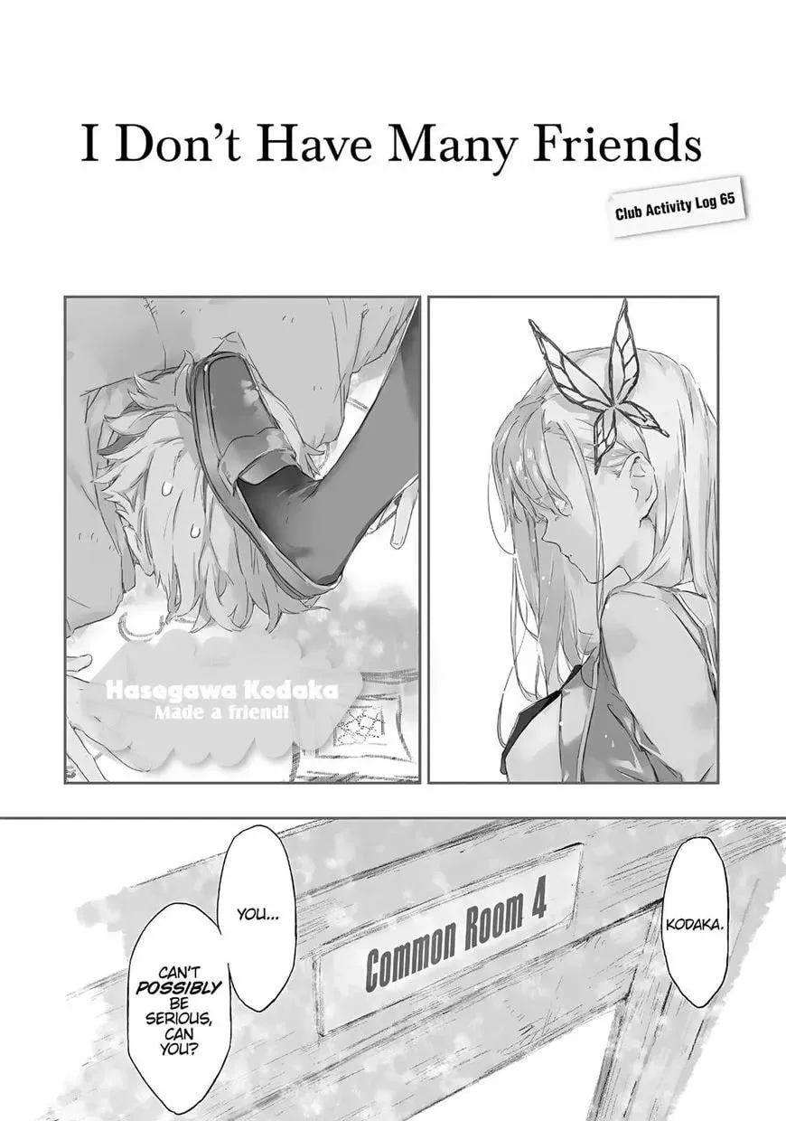 Boku wa Tomodachi ga Sukunai+ Chapter 65 page 8 - 