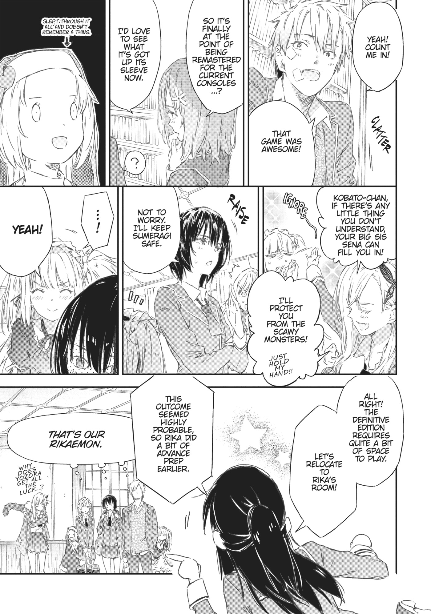 Boku wa Tomodachi ga Sukunai+ Chapter 71 page 9 - 