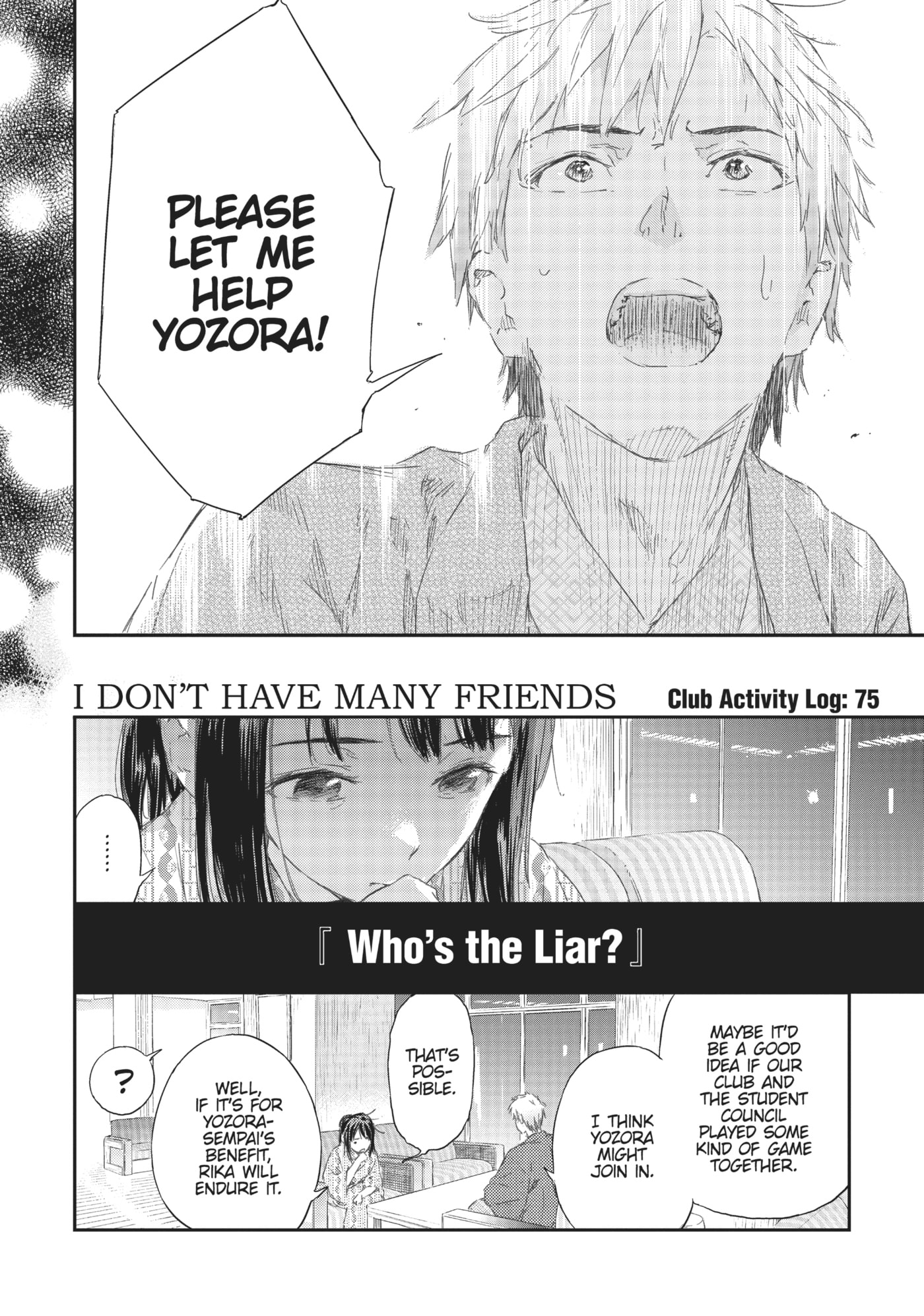 Boku wa Tomodachi ga Sukunai+ Chapter 75 page 28 - 
