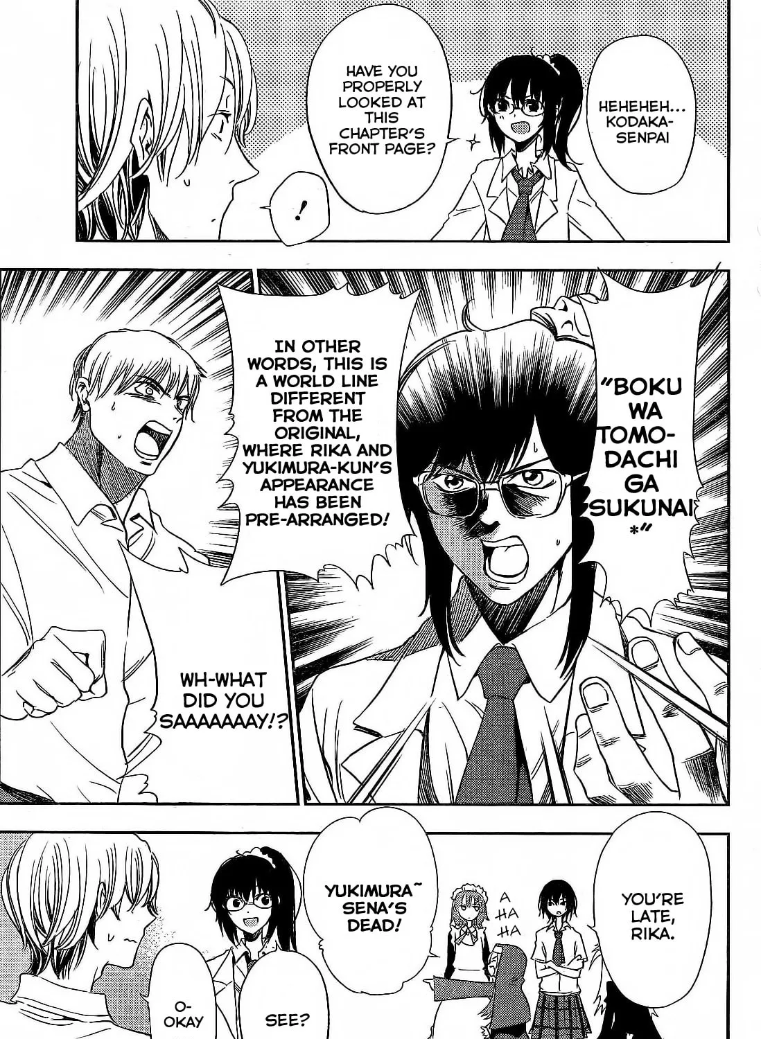 Boku wa Tomodachi ga Sukunai+ Chapter 8 page 13 - 