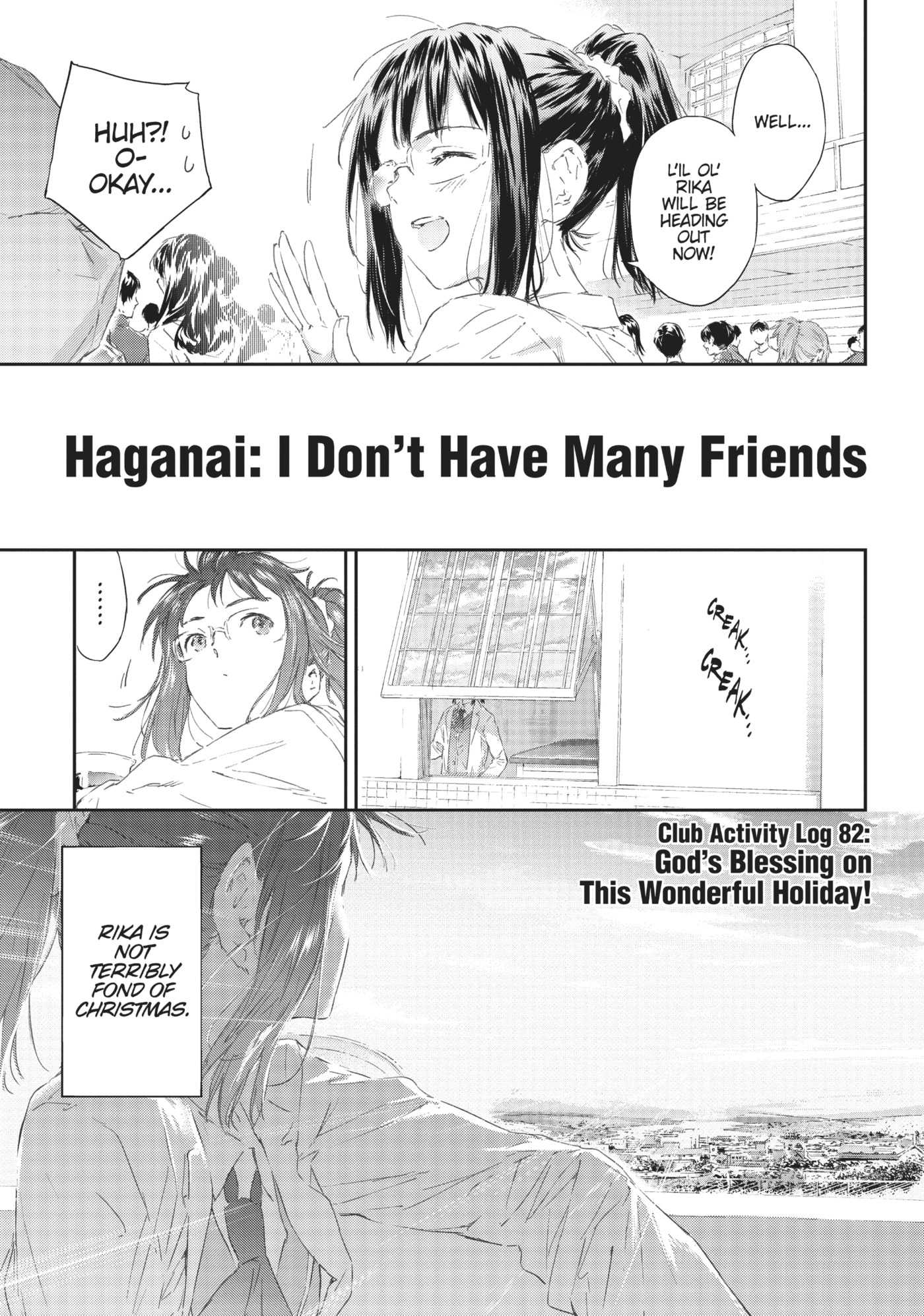 Boku wa Tomodachi ga Sukunai+ Chapter 82 page 3 - 