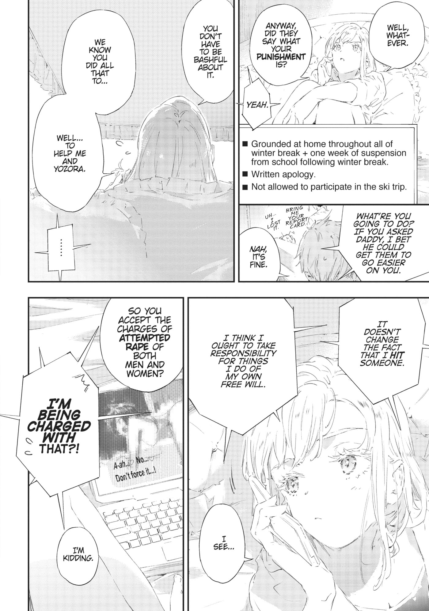 Boku wa Tomodachi ga Sukunai+ Chapter 87 page 6 - 