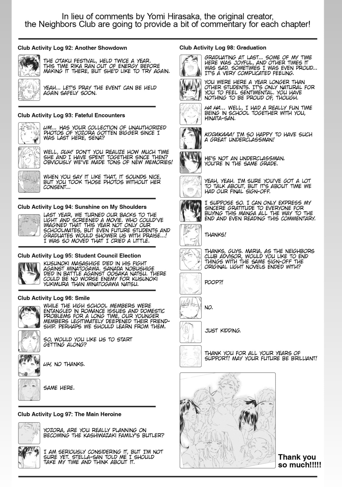 Boku wa Tomodachi ga Sukunai+ Chapter 99 page 25 - 