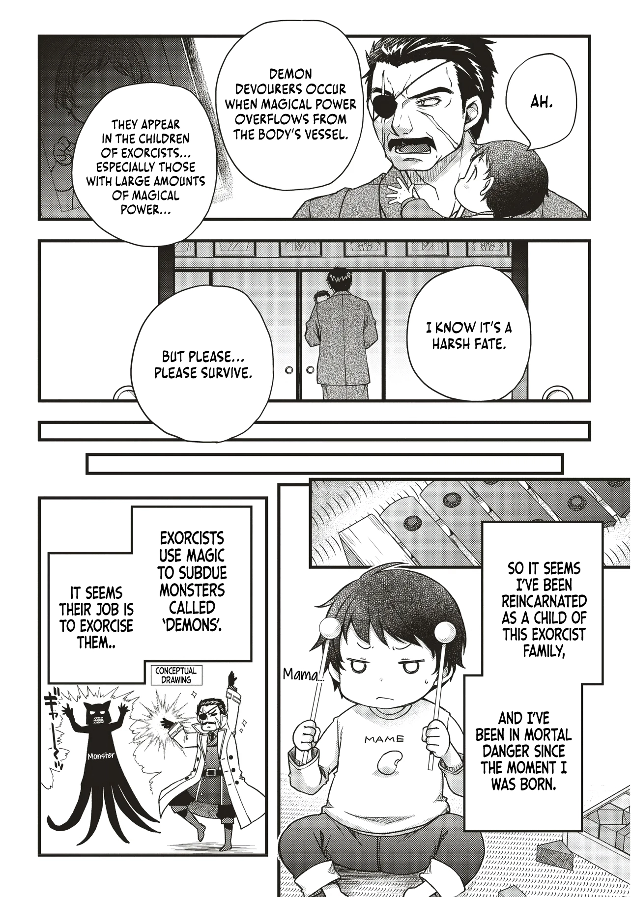 Bonjin Tensei no Doryoku Muso Akachan no Koro Kara Doryoku Shitetara Itsunomanika Nippon no Mirai o Seotte Mashita Chapter 1 page 21 - 