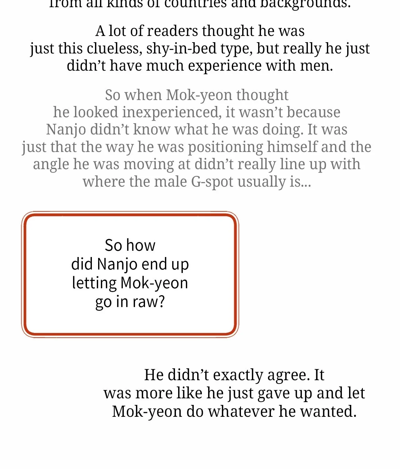 Borderline (Danrim) Chapter 30.1 page 187 - 
